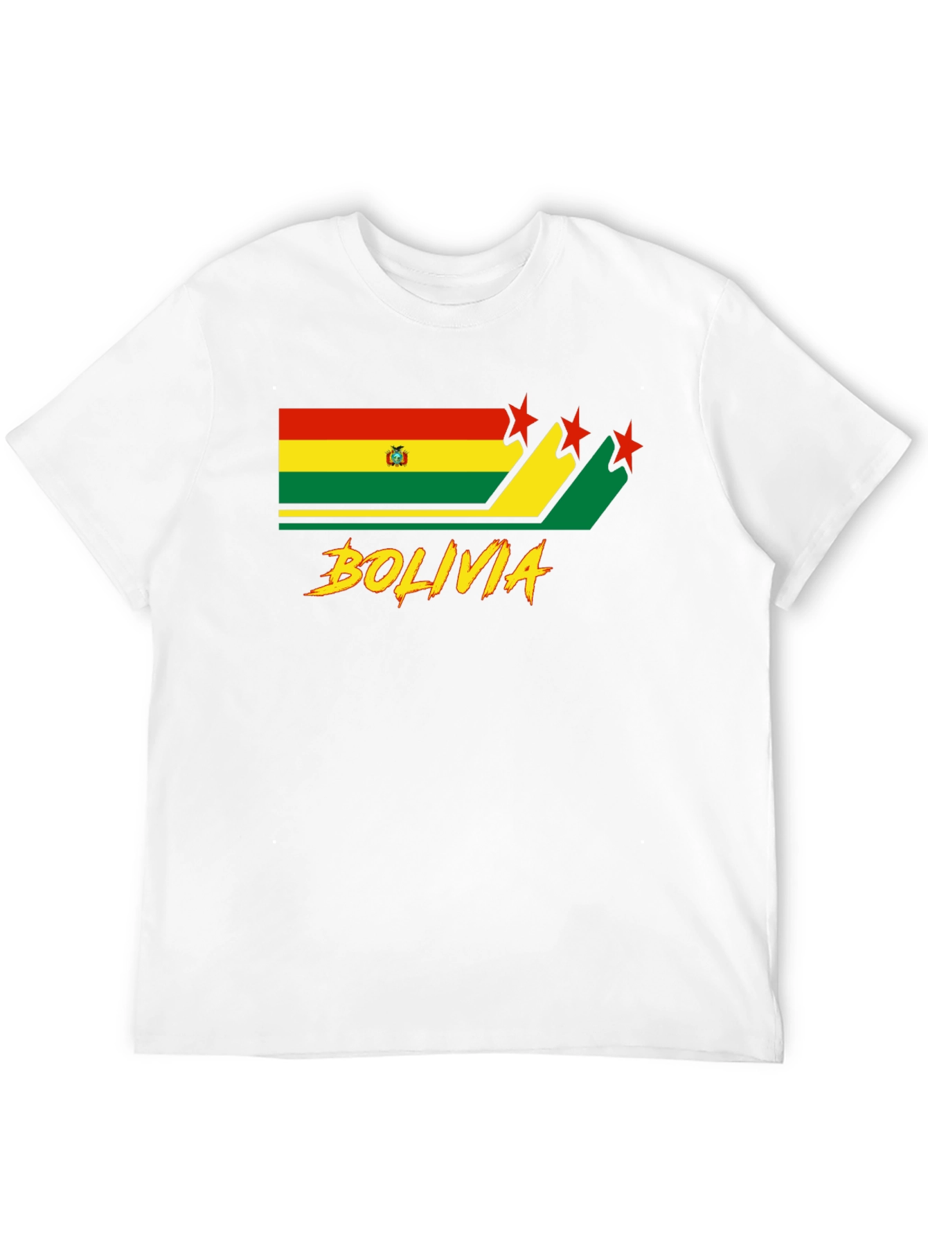 Bolivia Flag Graphic T-Shirt