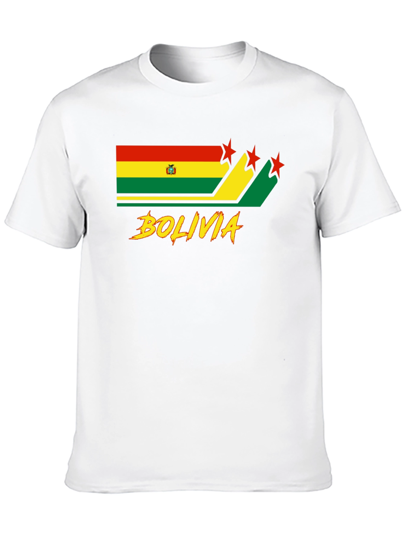 Bolivia Flag Graphic T-Shirt