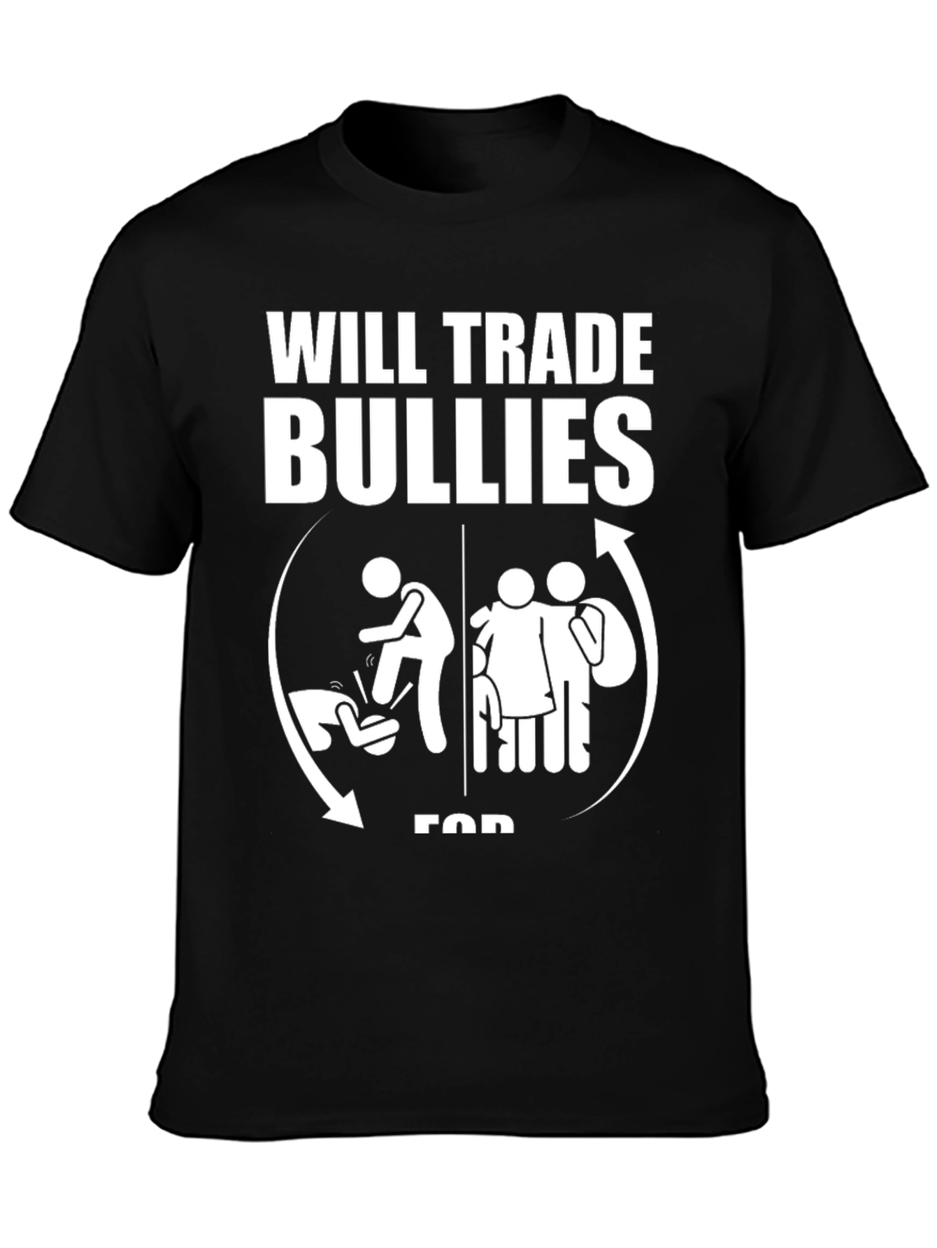 Will Trade Bullies for Grandparents Graphic T-Shirt
