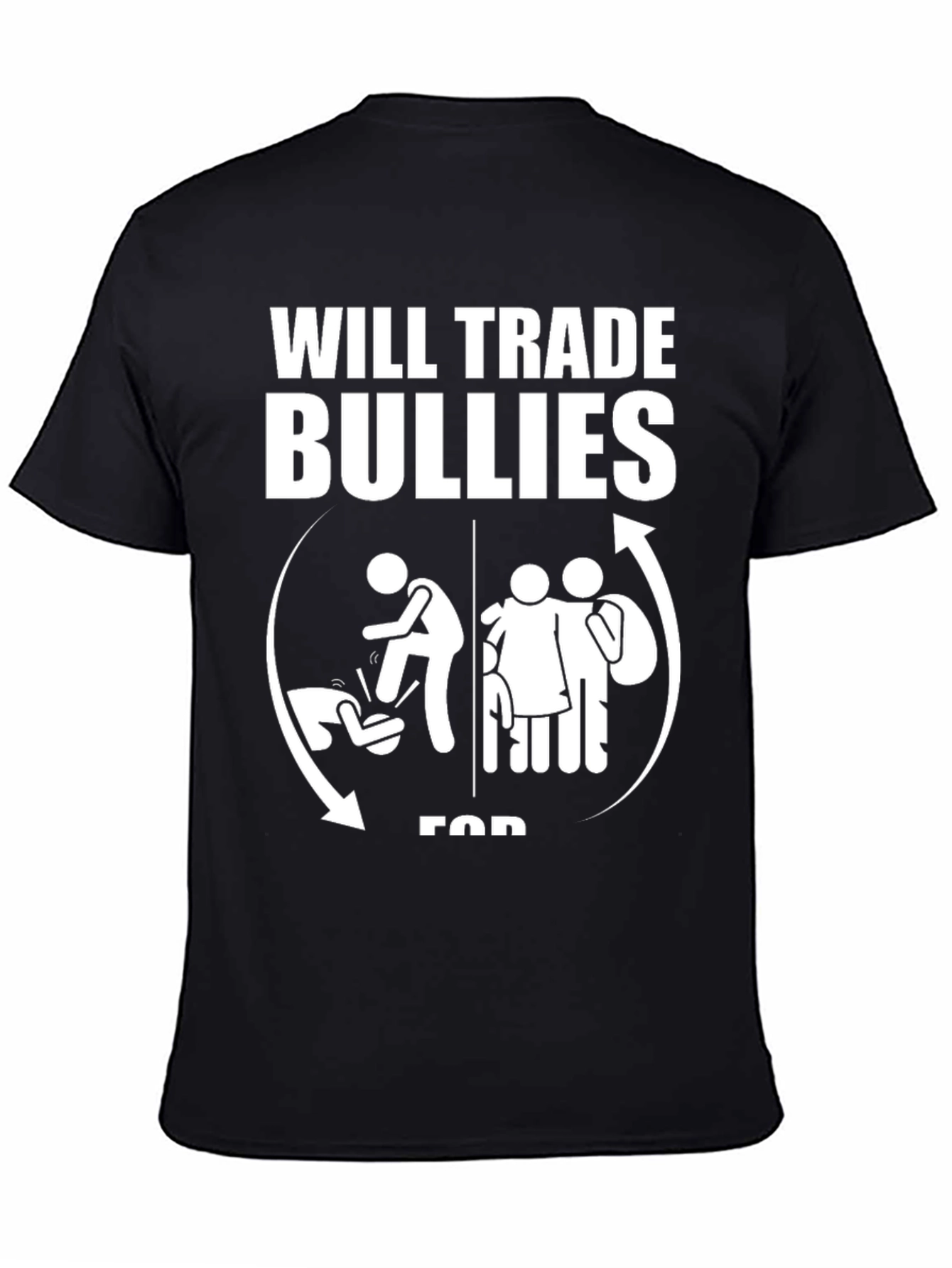 Will Trade Bullies for Grandparents Graphic T-Shirt