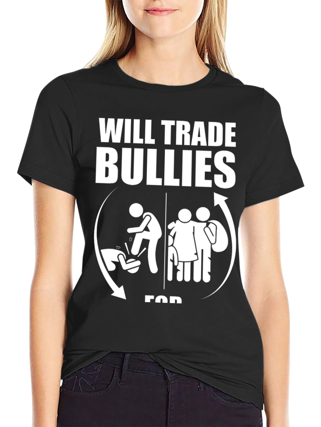 Will Trade Bullies for Grandparents Graphic T-Shirt