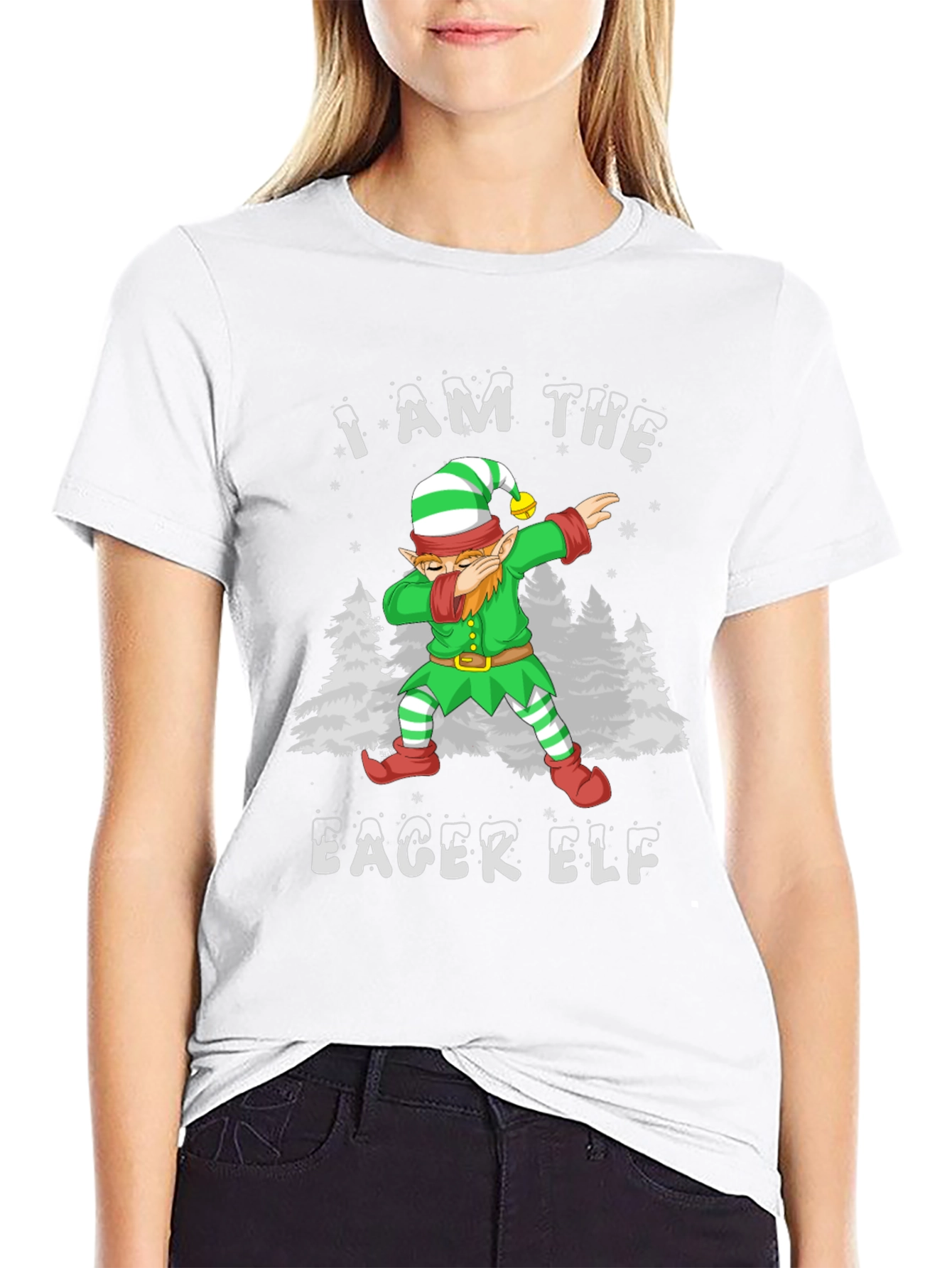 I AM THE EAGER ELF T-Shirt
