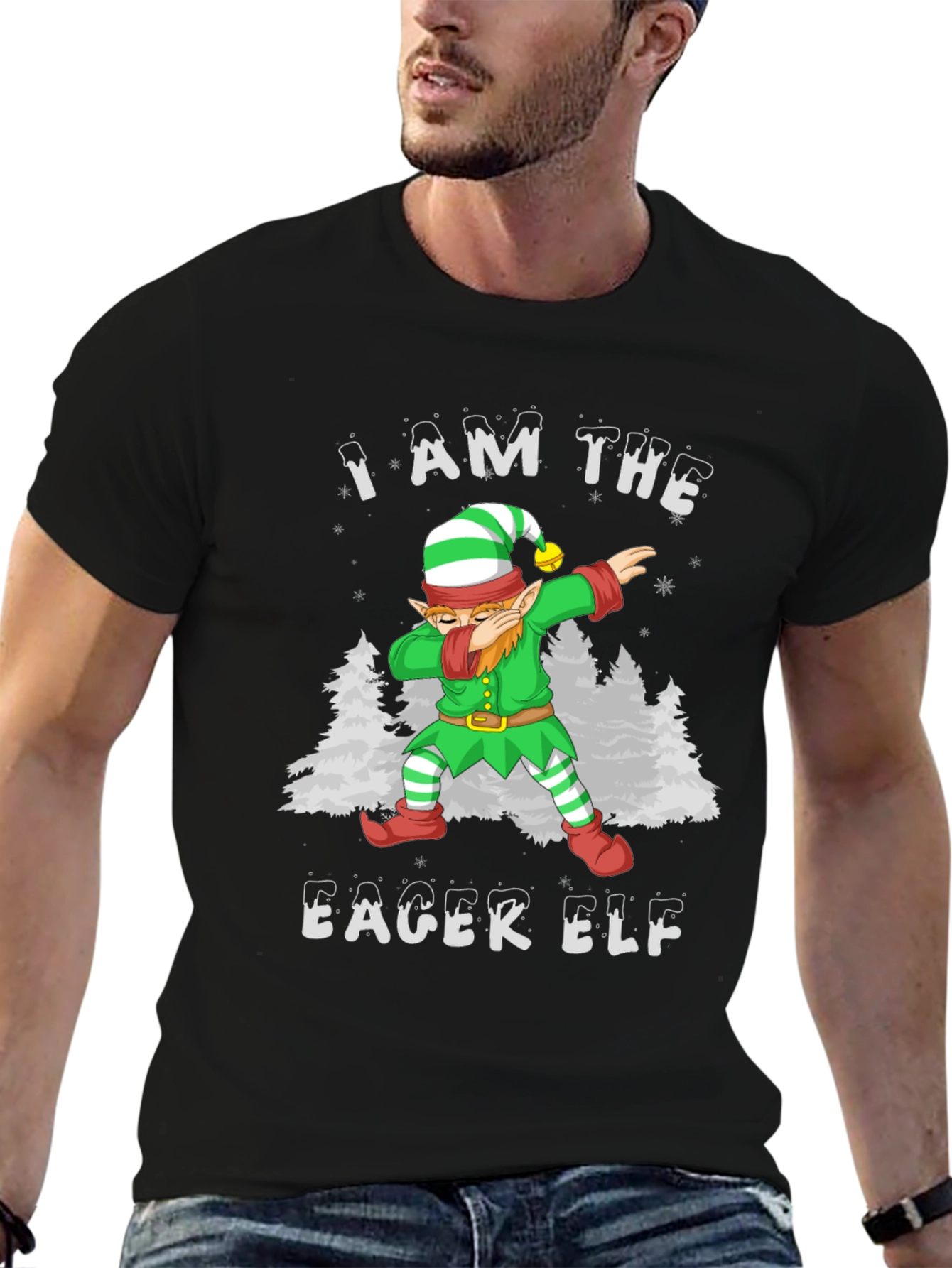 I AM THE EAGER ELF T-Shirt