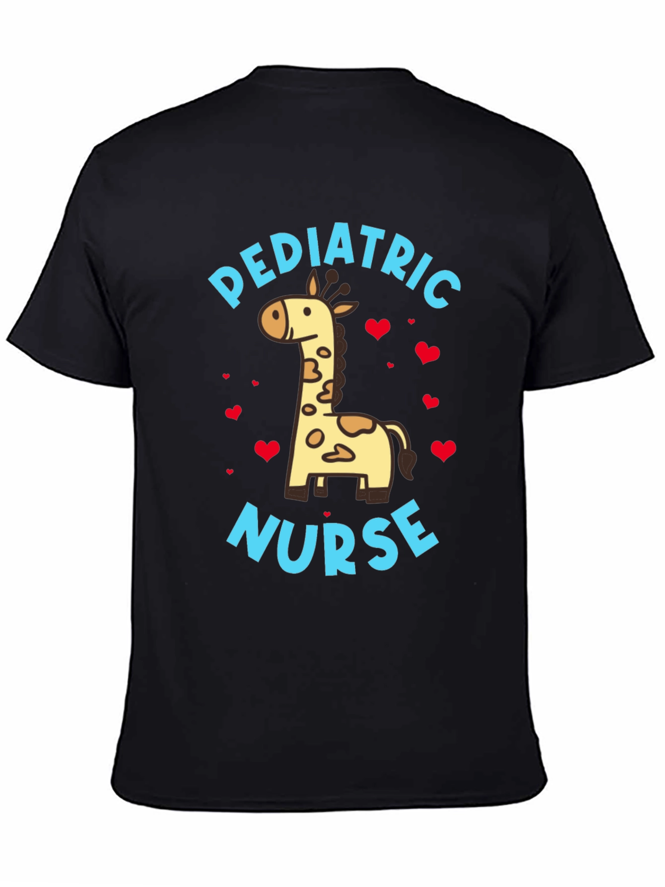 Pediatric Nurse Giraffe T-Shirt