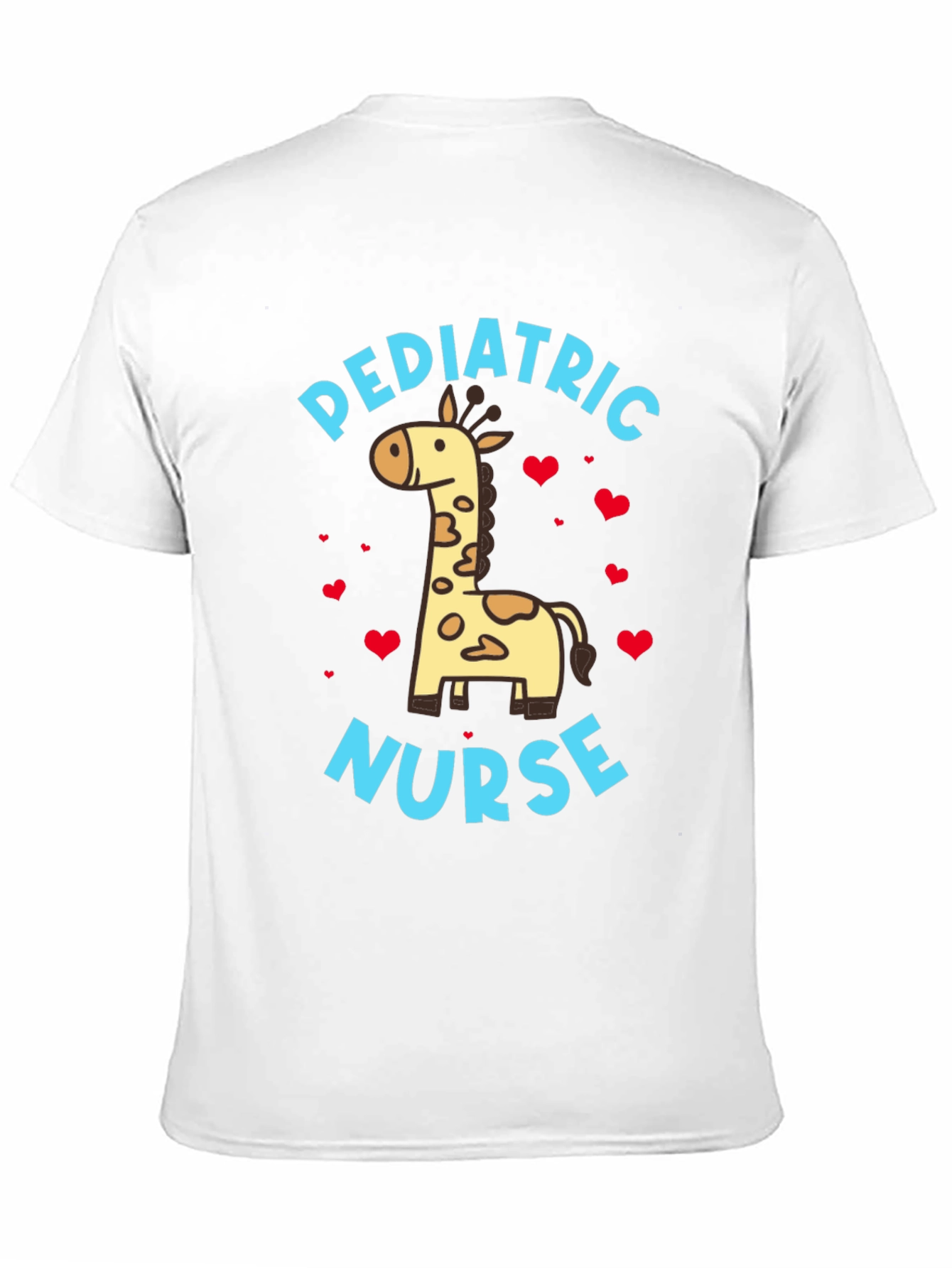 Pediatric Nurse Giraffe T-Shirt