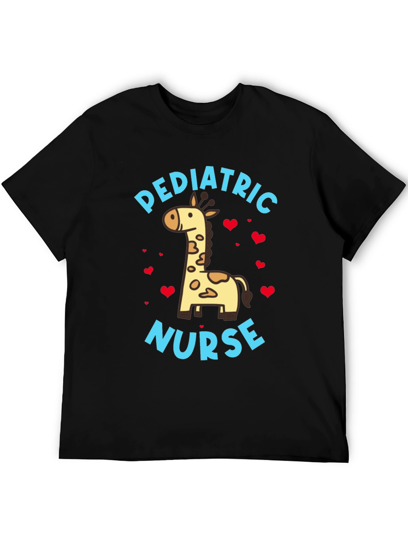 Pediatric Nurse Giraffe T-Shirt