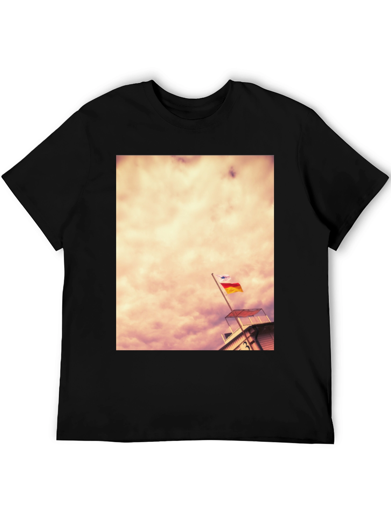Lifeguard Tower T-Shirt: Beach Vibes