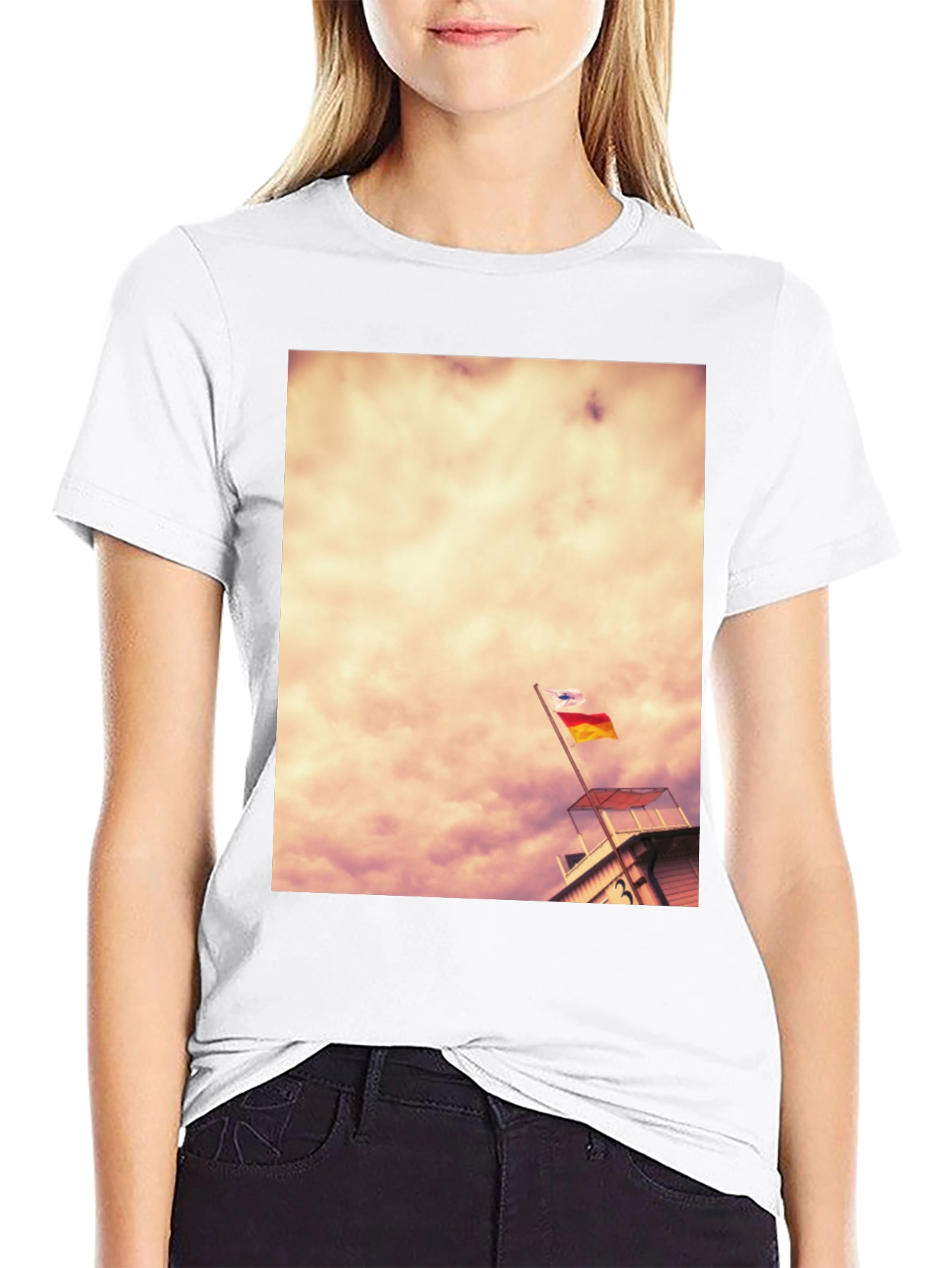 Lifeguard Tower T-Shirt: Beach Vibes