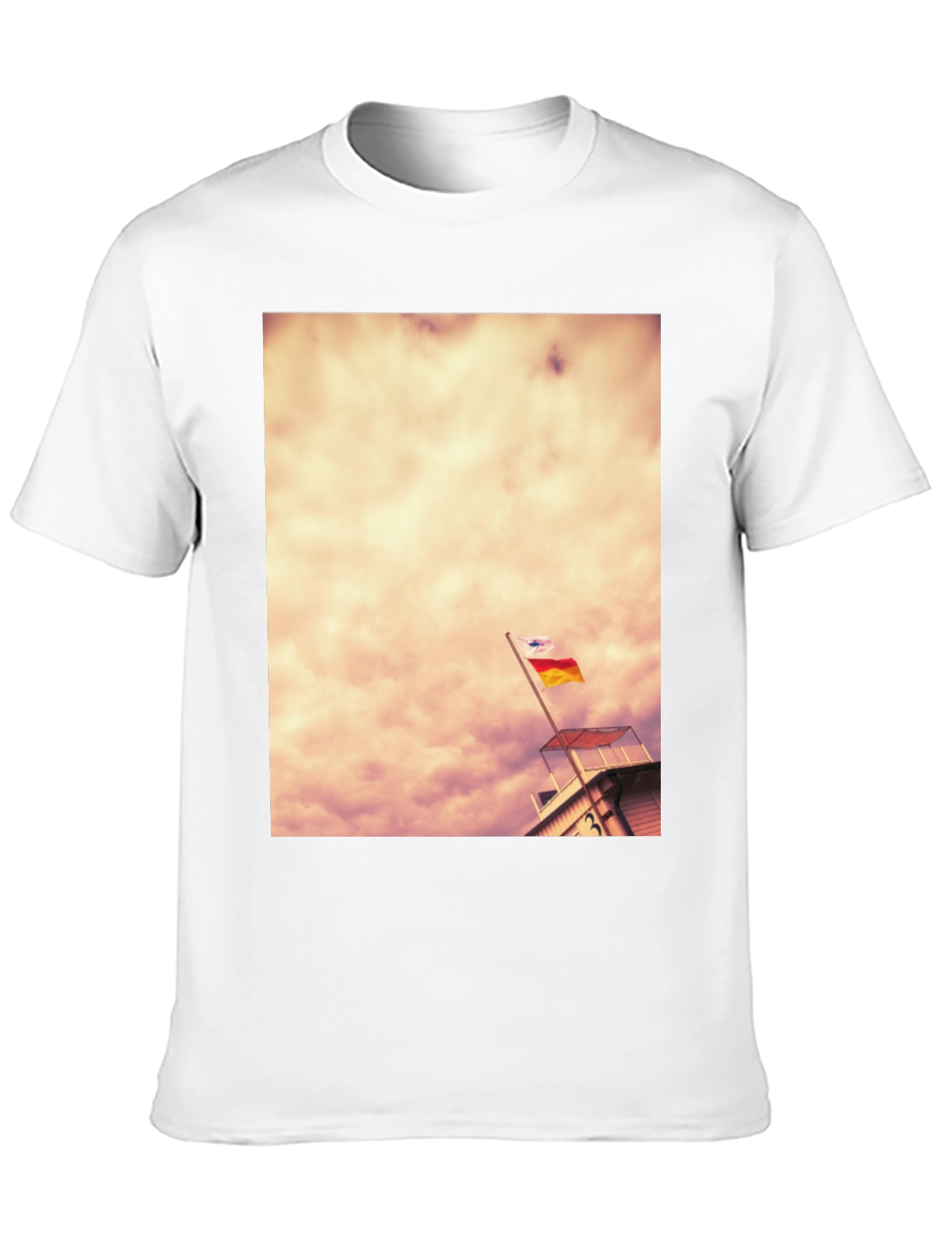 Lifeguard Tower T-Shirt: Beach Vibes