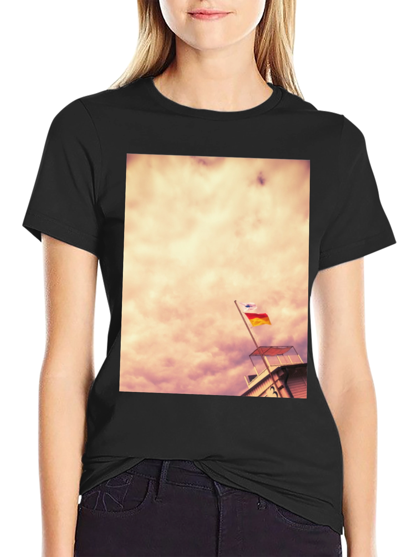 Lifeguard Tower T-Shirt: Beach Vibes