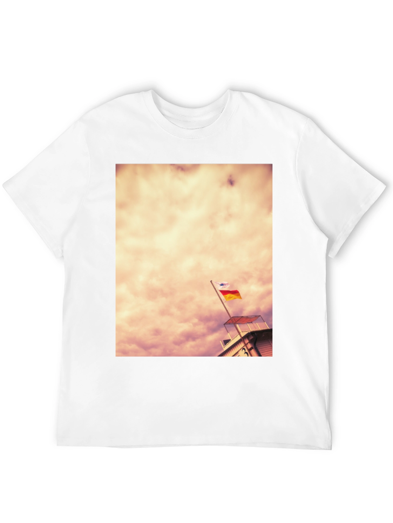 Lifeguard Tower T-Shirt: Beach Vibes