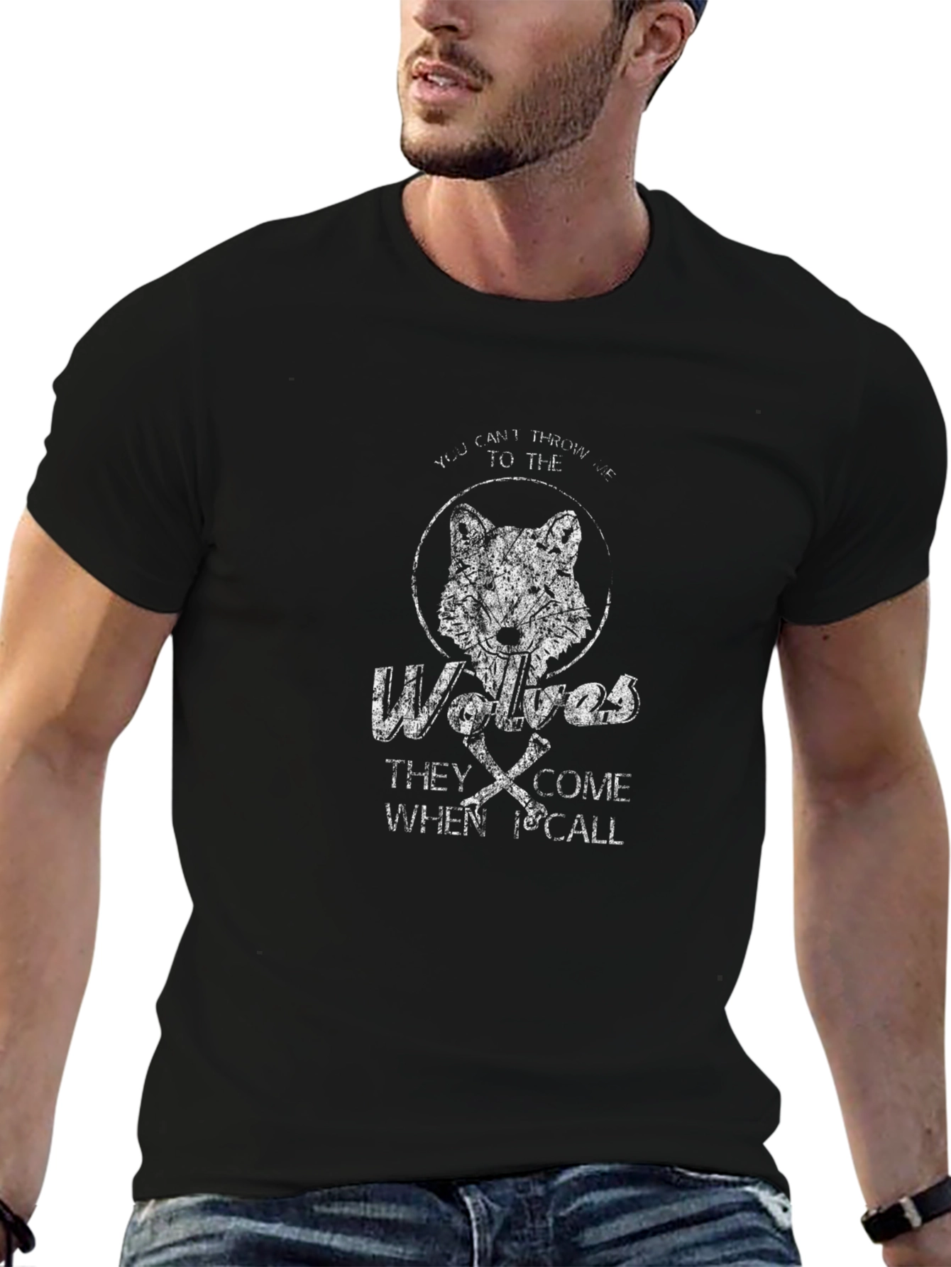 Wolves Graphic T-Shirt - When They Come They Call