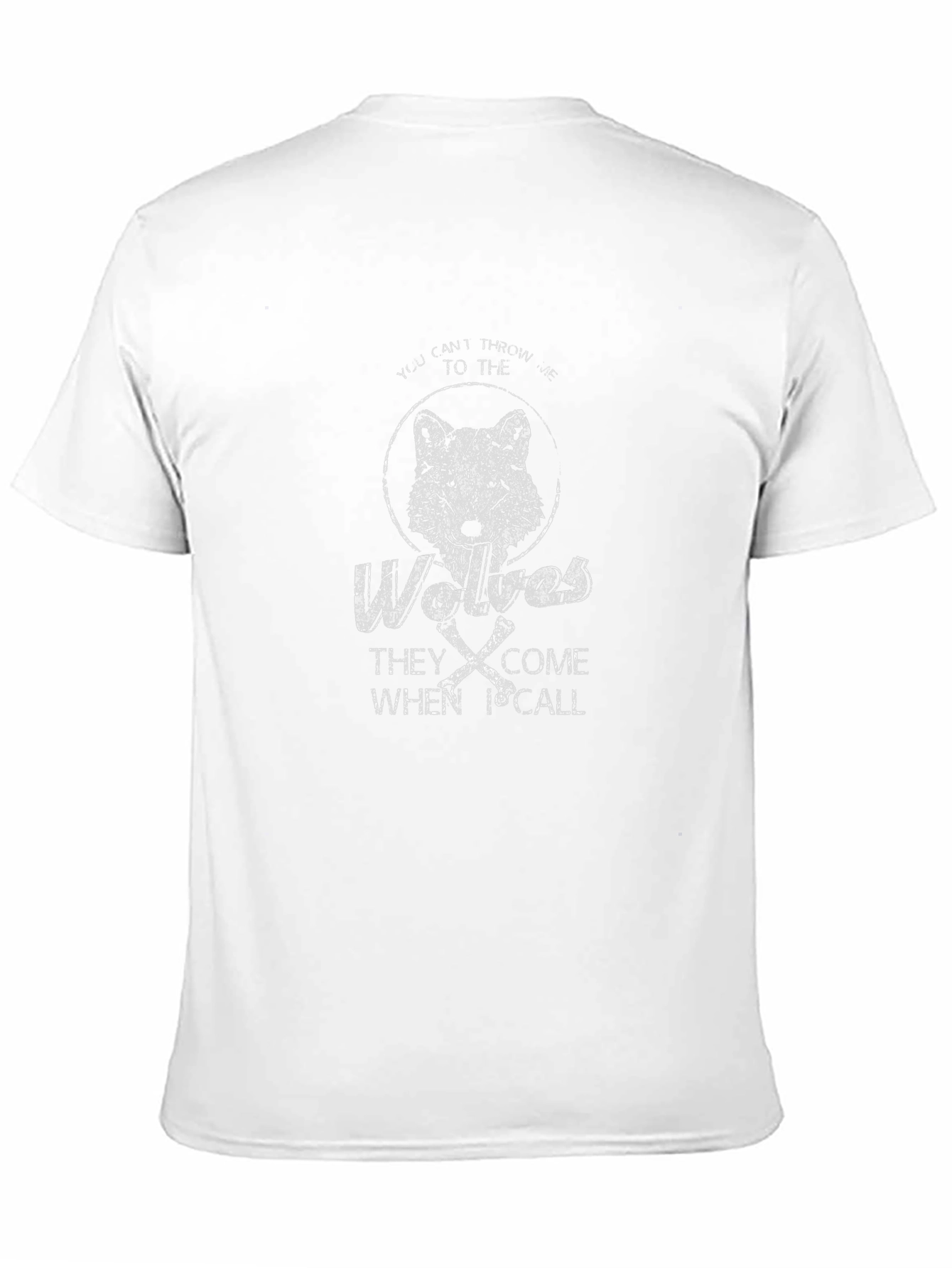 Wolves Graphic T-Shirt - When They Come They Call