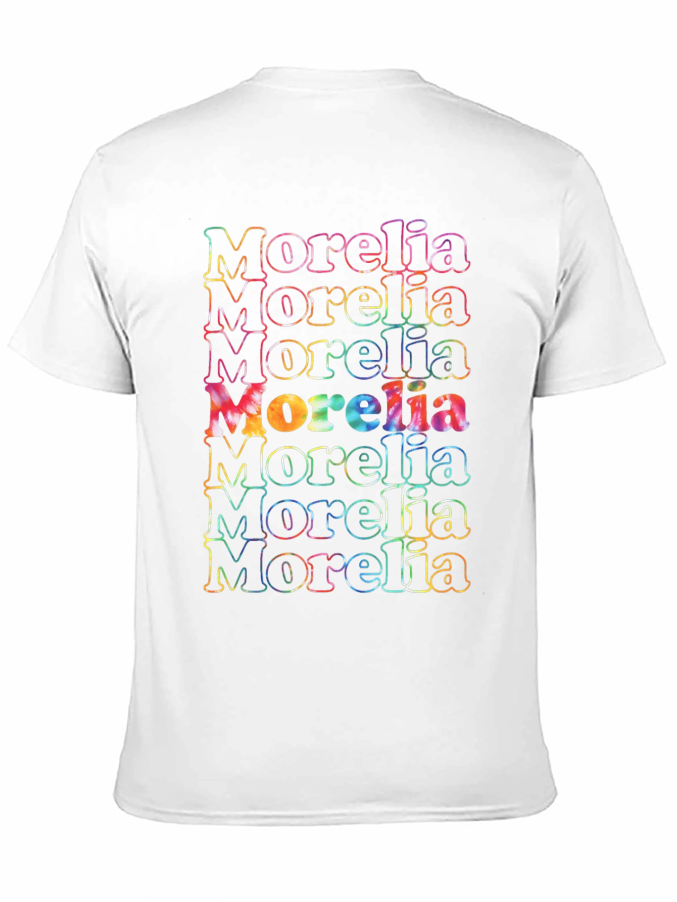 Morelia Retro Tie-Dye T-Shirt - Black