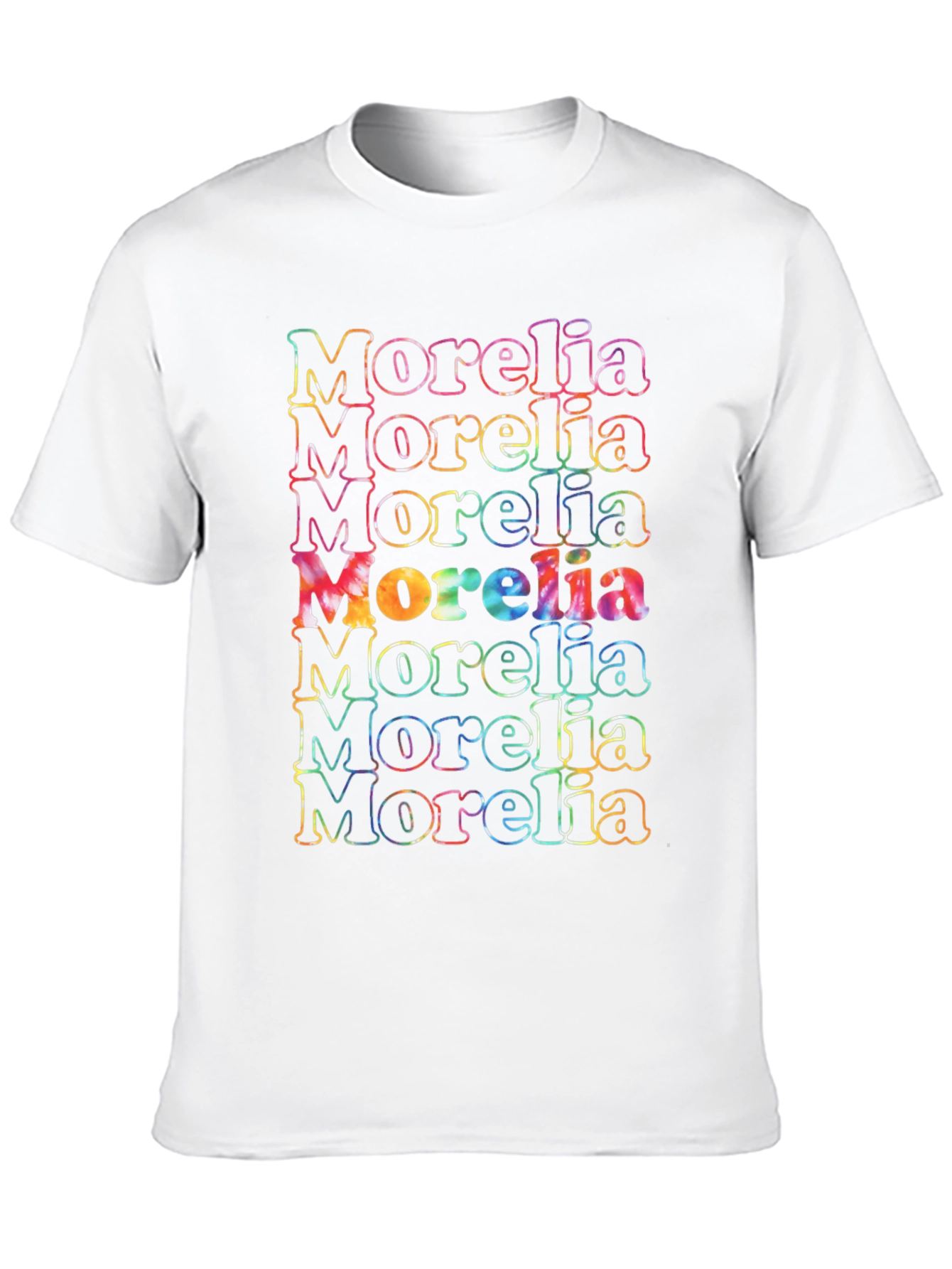 Morelia Retro Tie-Dye T-Shirt - Black