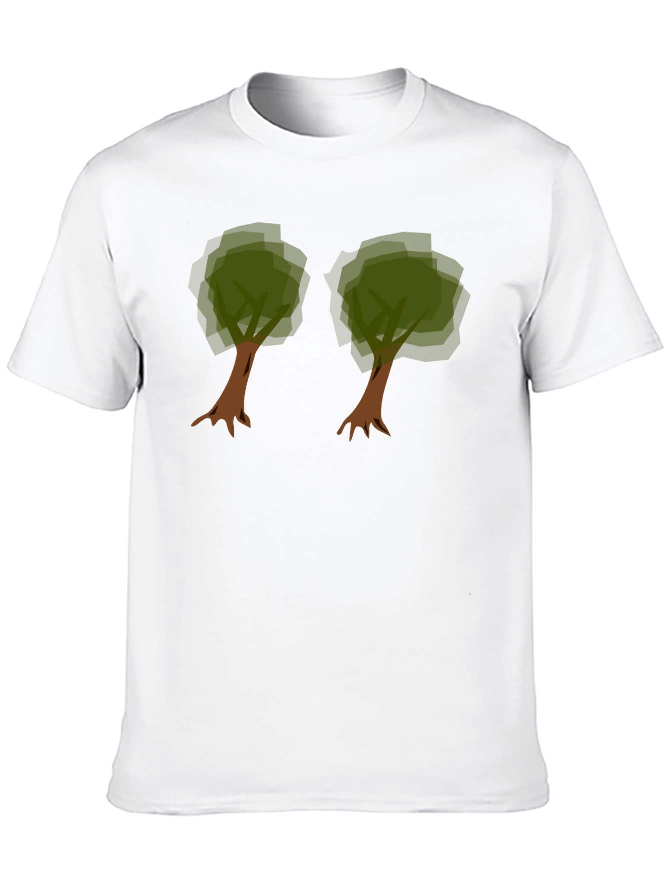 Unique Tree Graphic Tee - Nature Lovers Black T-Shirt