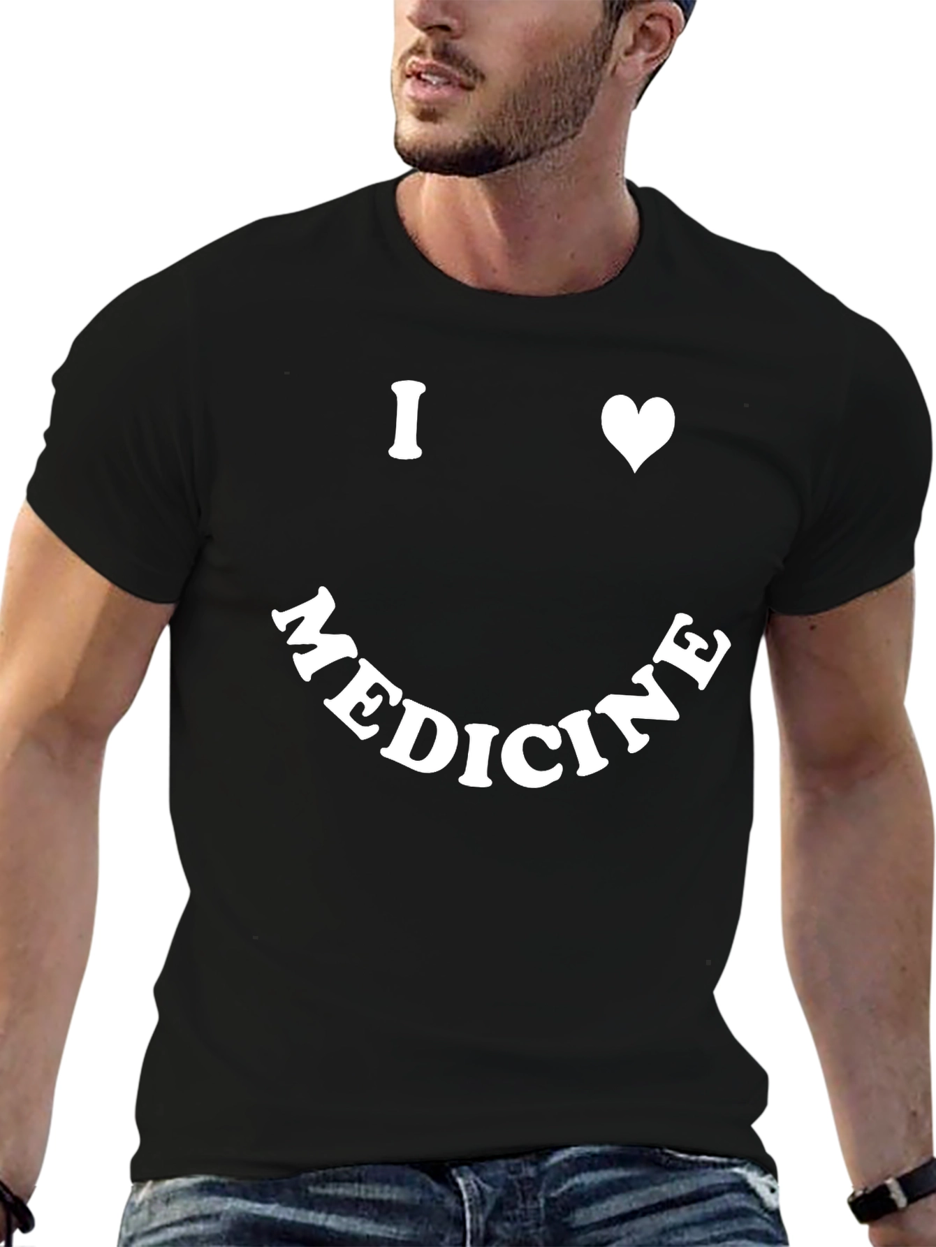 I Heart Medicine Black T-Shirt