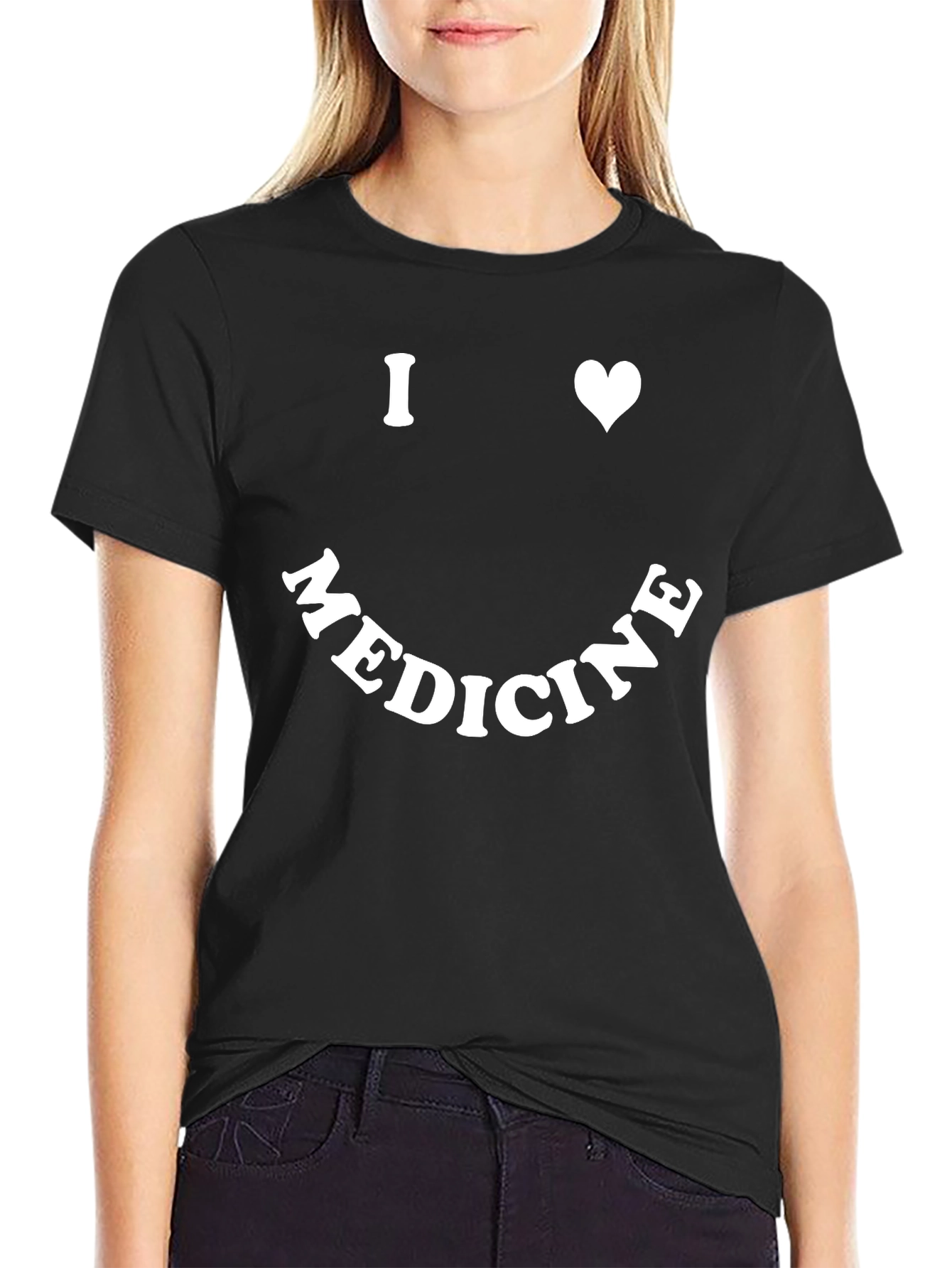 I Heart Medicine Black T-Shirt