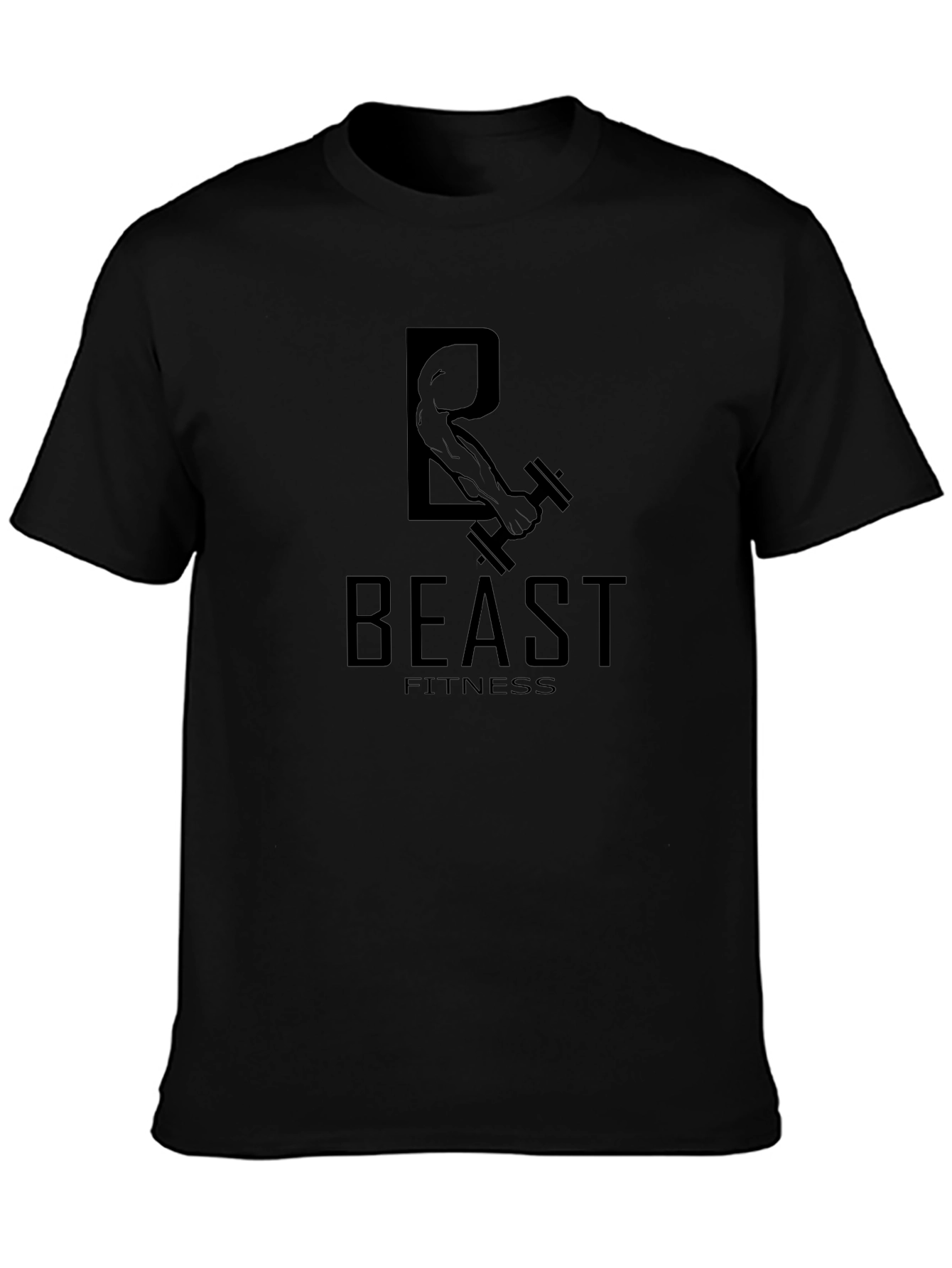 Beast Fitness Black T-Shirt