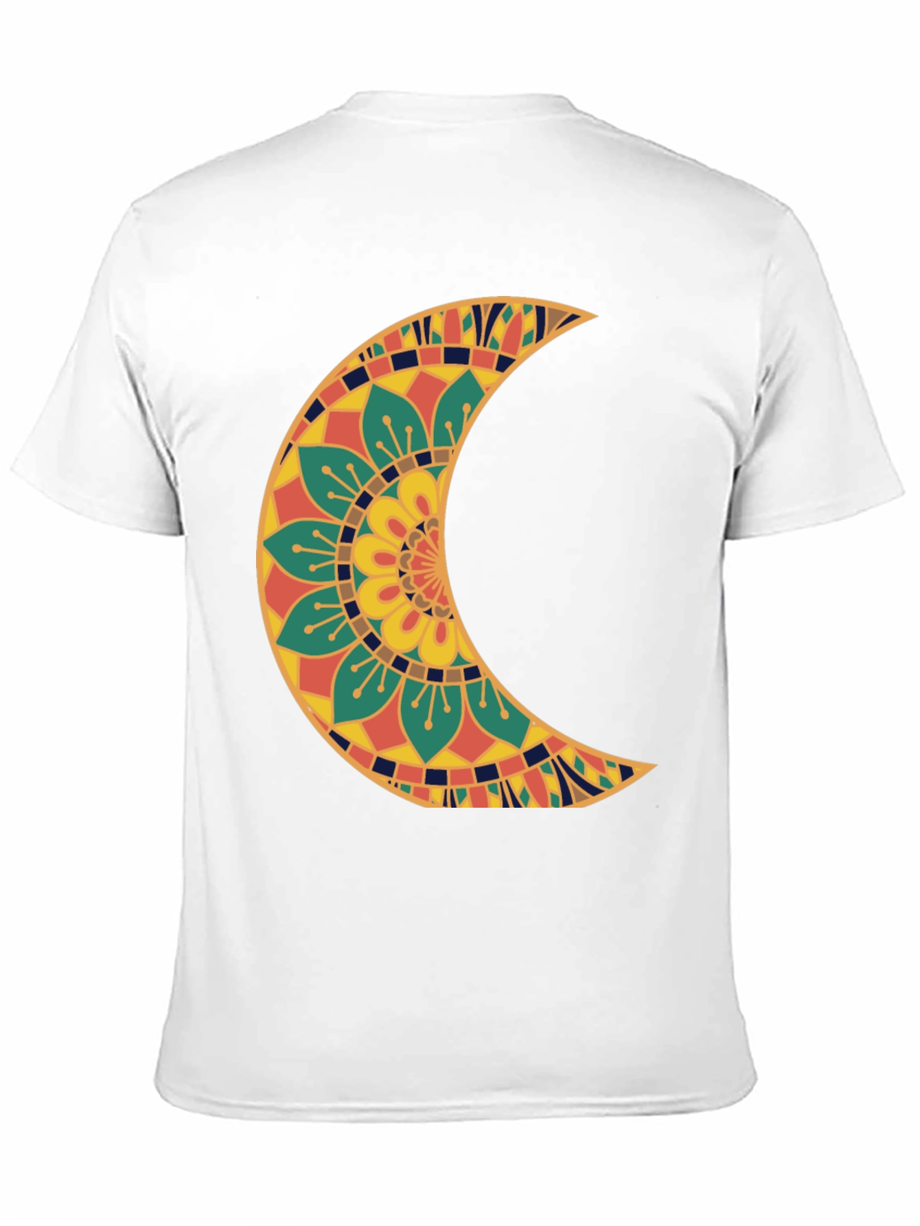 Crescent Moon Mandala Graphic Tee