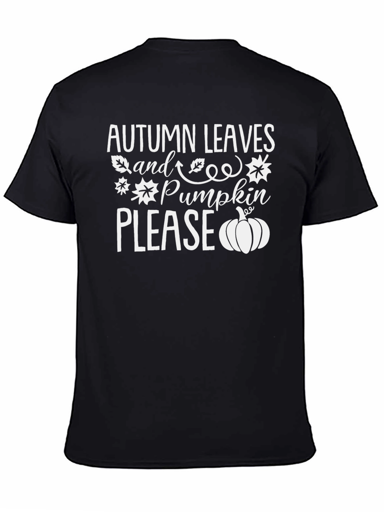 Autumn Leaves & Pumpkin Please Graphic Tee