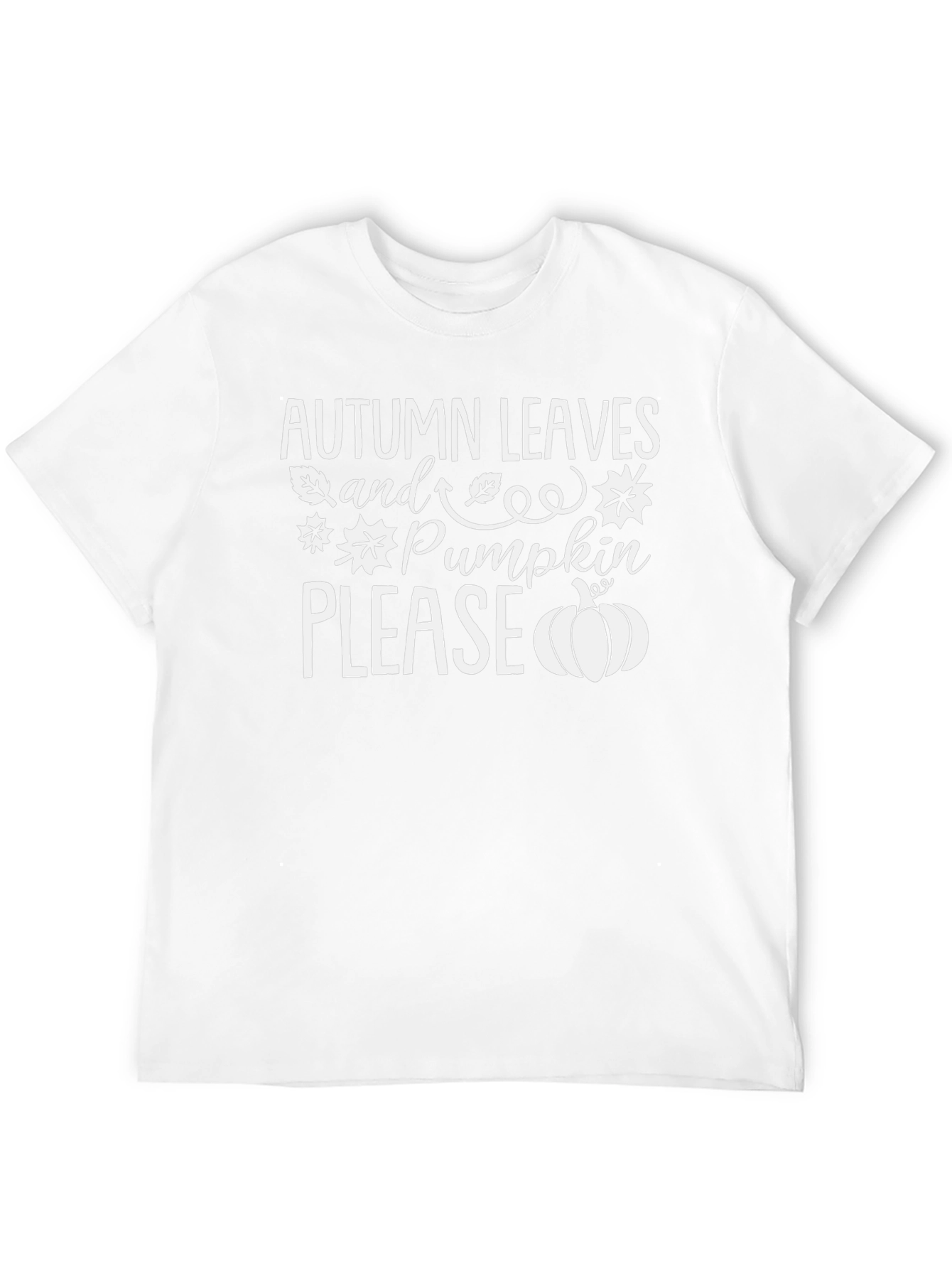 Autumn Leaves & Pumpkin Please Graphic Tee