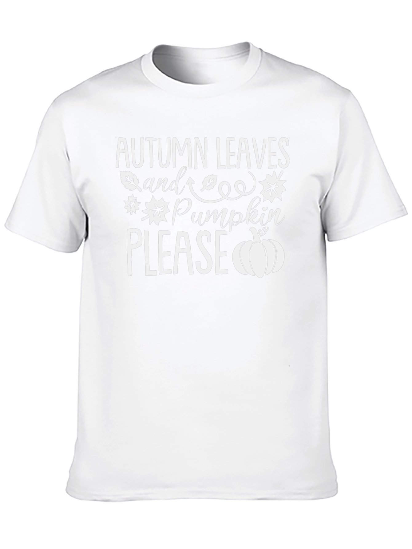 Autumn Leaves & Pumpkin Please Graphic Tee
