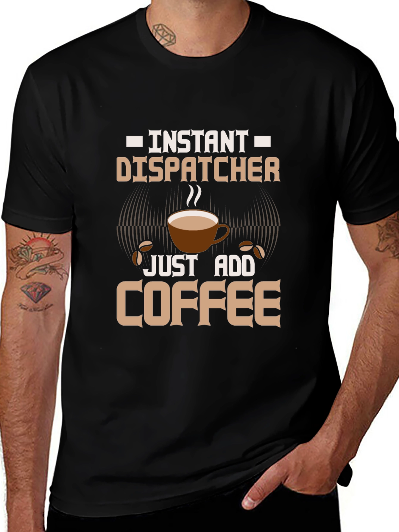 Instant Dispatcher Coffee T-Shirt
