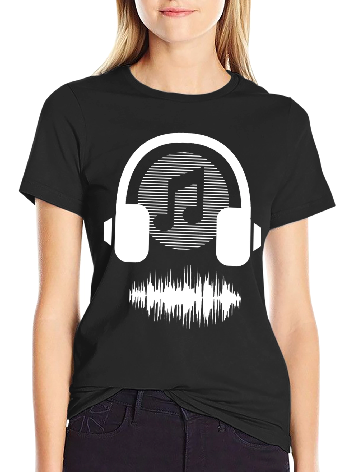 Music Lover T-Shirt - Headphone Graphic
