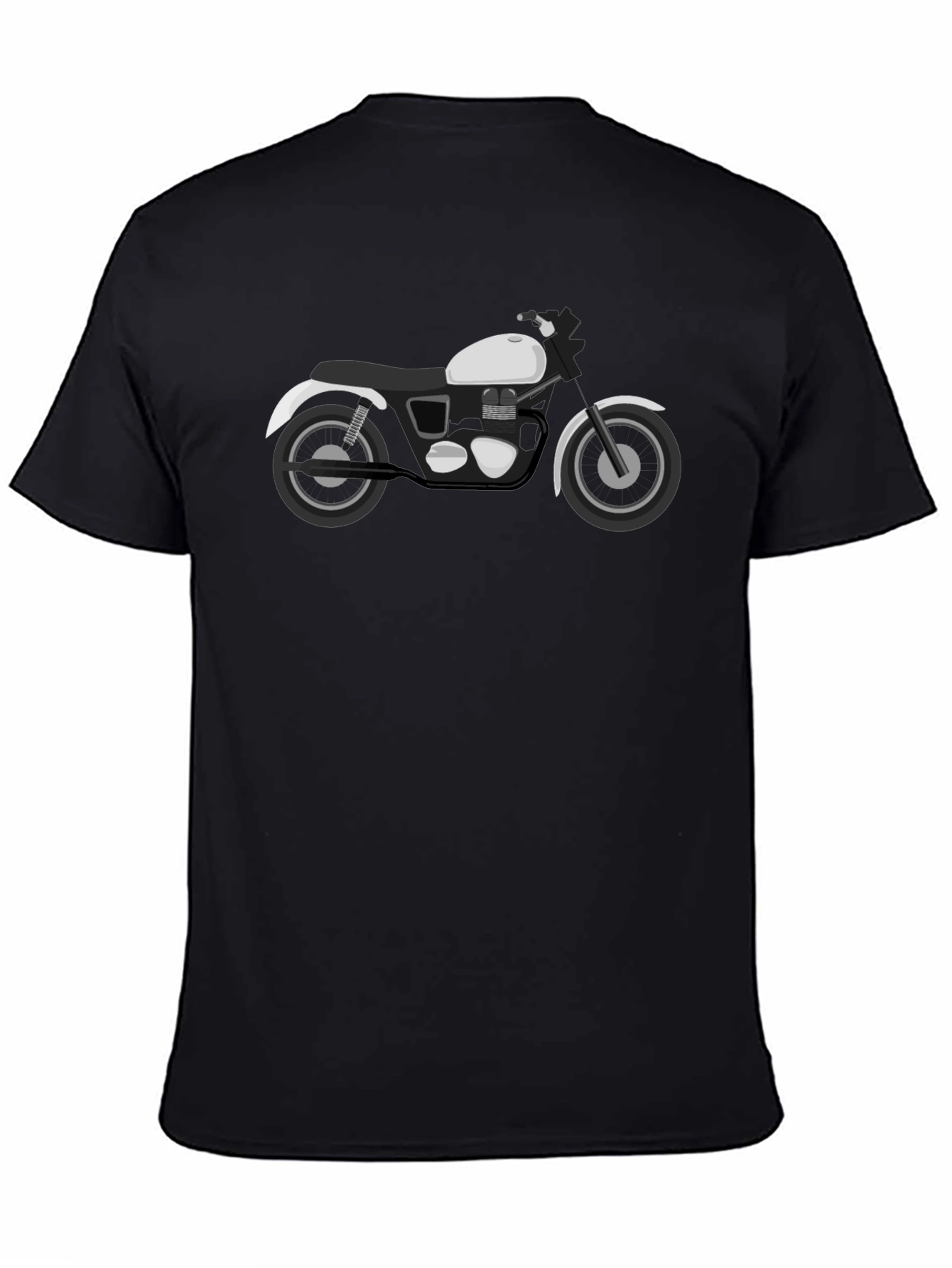 Classic Motorcycle Graphic T-Shirt
