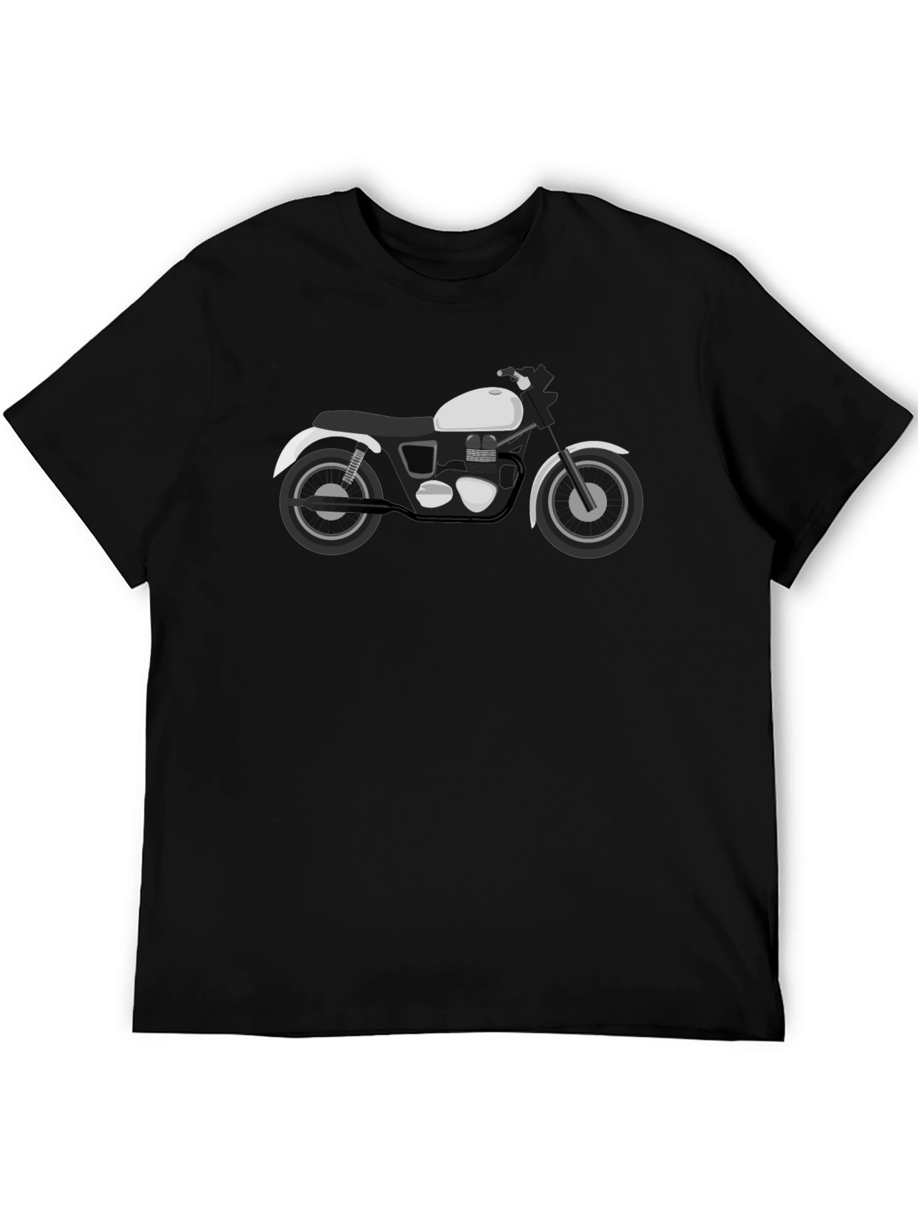 Classic Motorcycle Graphic T-Shirt
