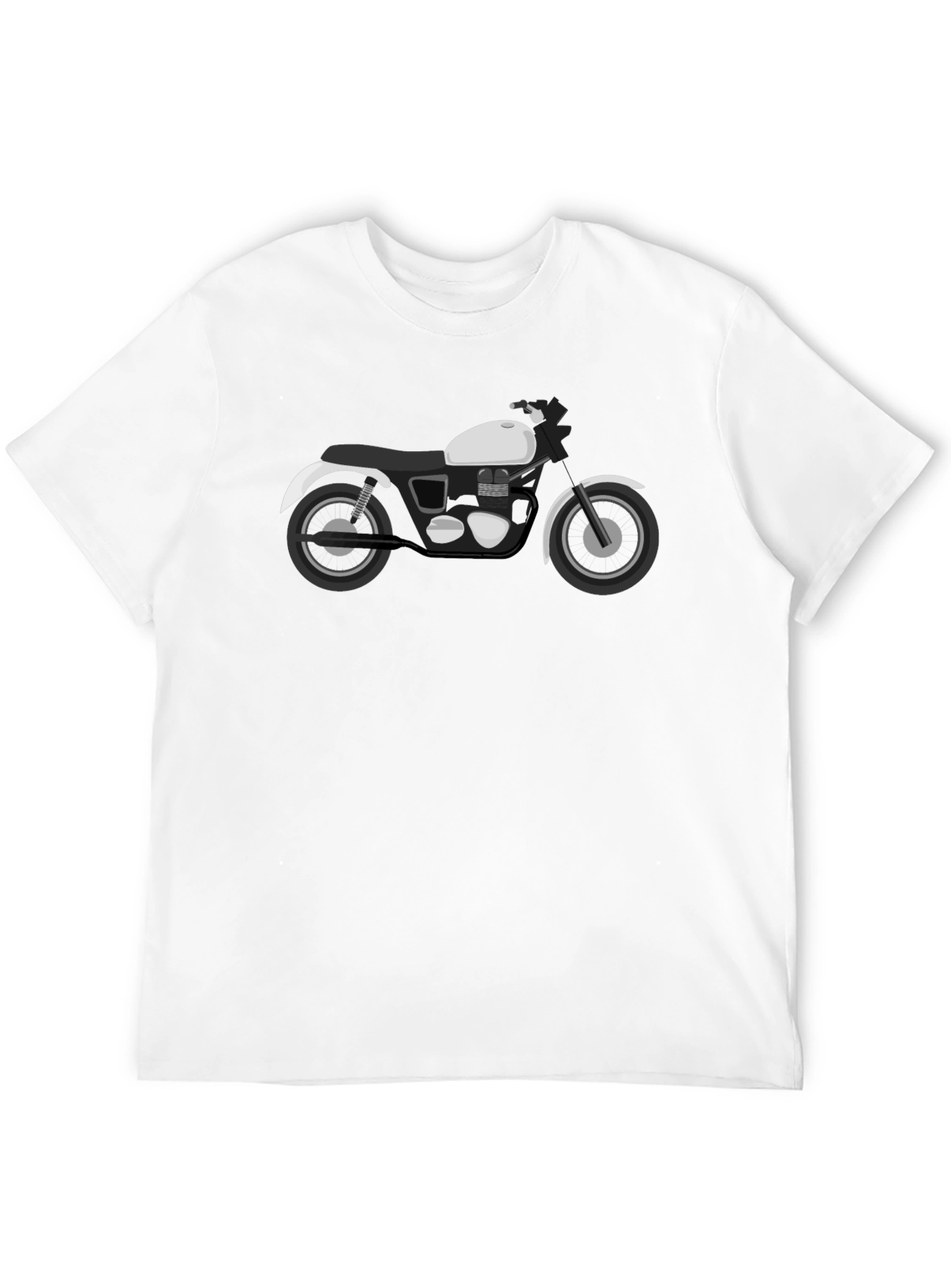 Classic Motorcycle Graphic T-Shirt