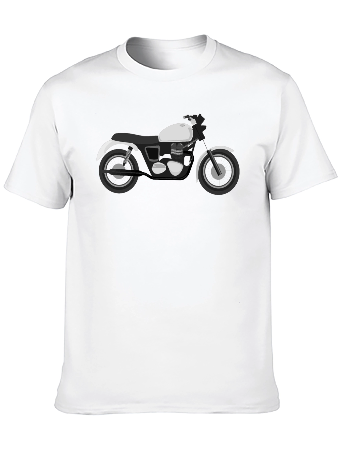 Classic Motorcycle Graphic T-Shirt