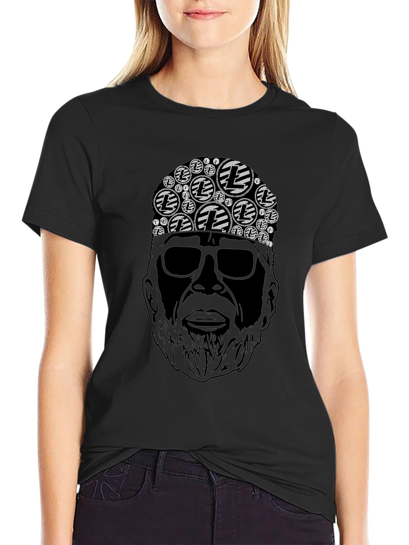 Crypto Cool Tee: Litecoin Graphic T-Shirt