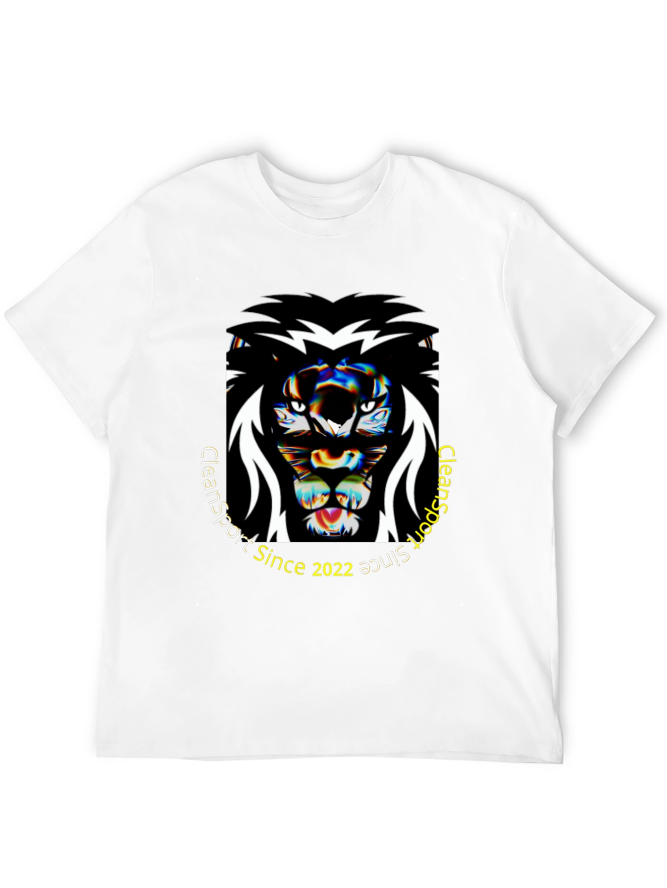 Clean Sport Lion Graphic T-Shirt