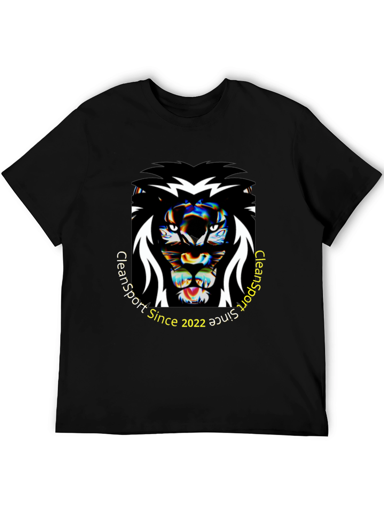 Clean Sport Lion Graphic T-Shirt