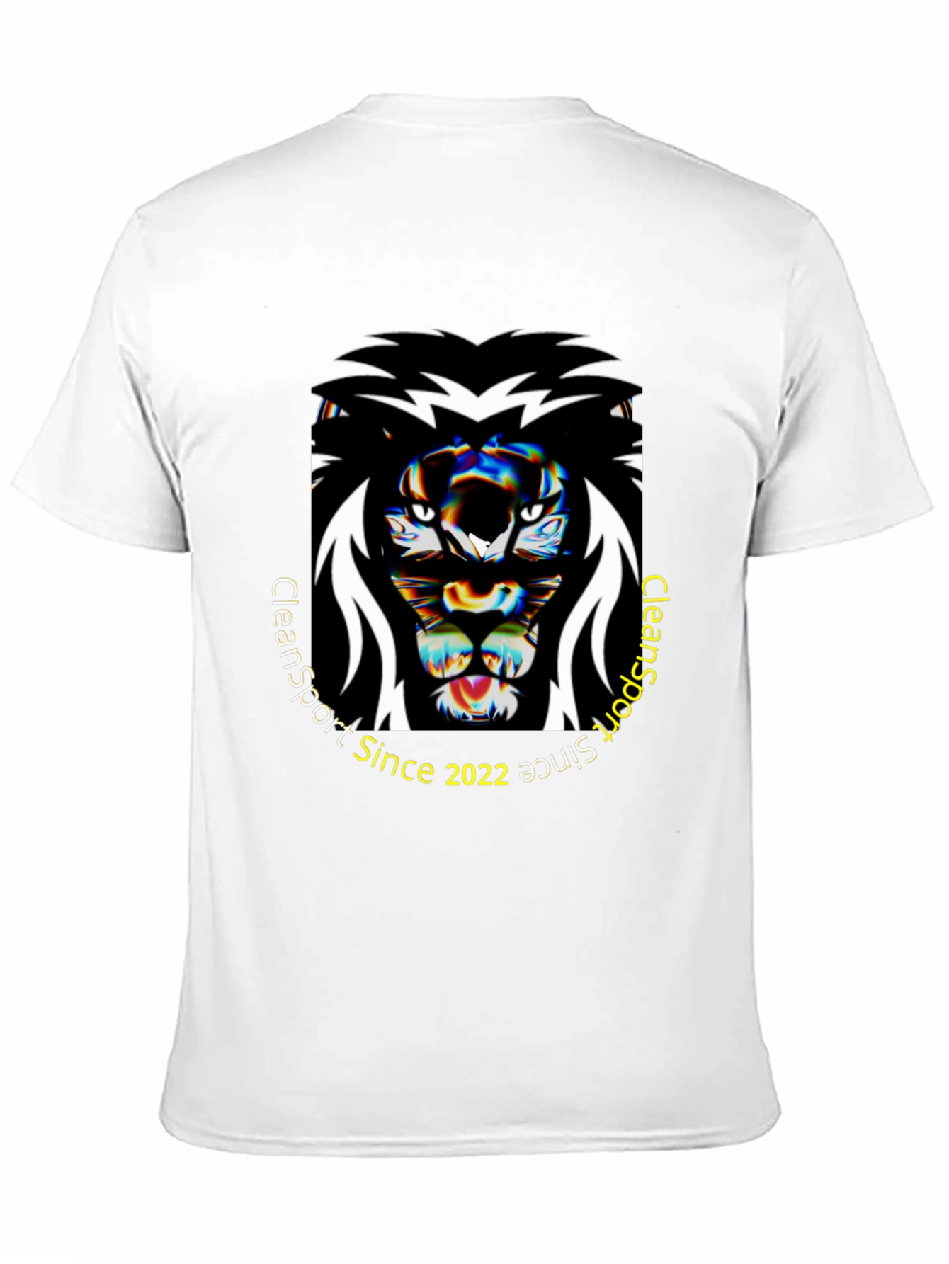 Clean Sport Lion Graphic T-Shirt