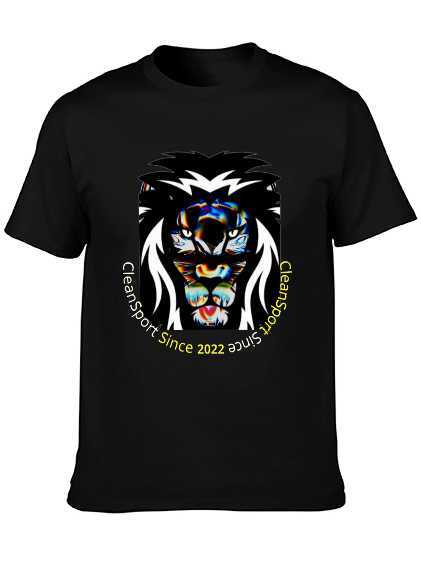 Clean Sport Lion Graphic T-Shirt