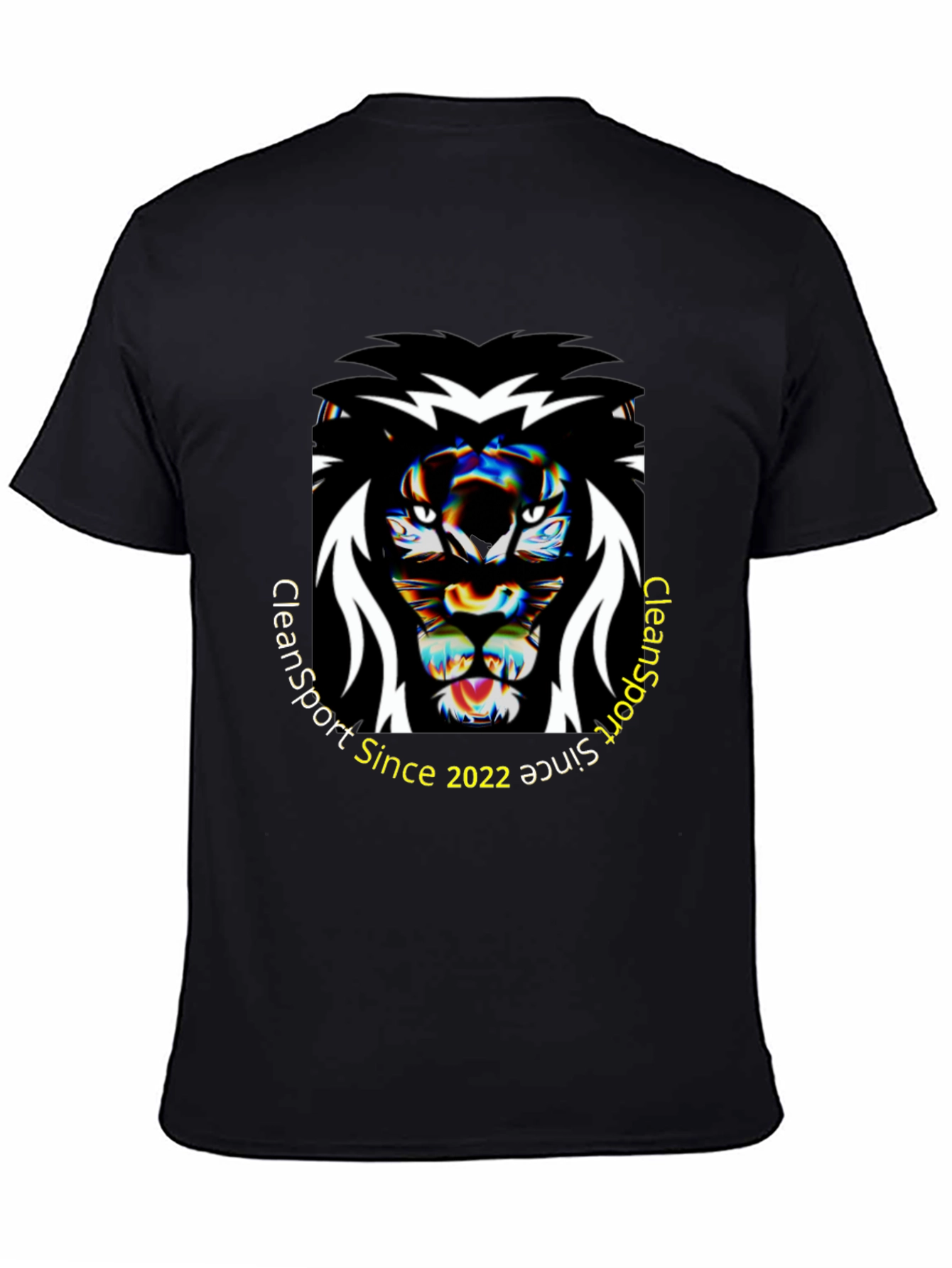 Clean Sport Lion Graphic T-Shirt