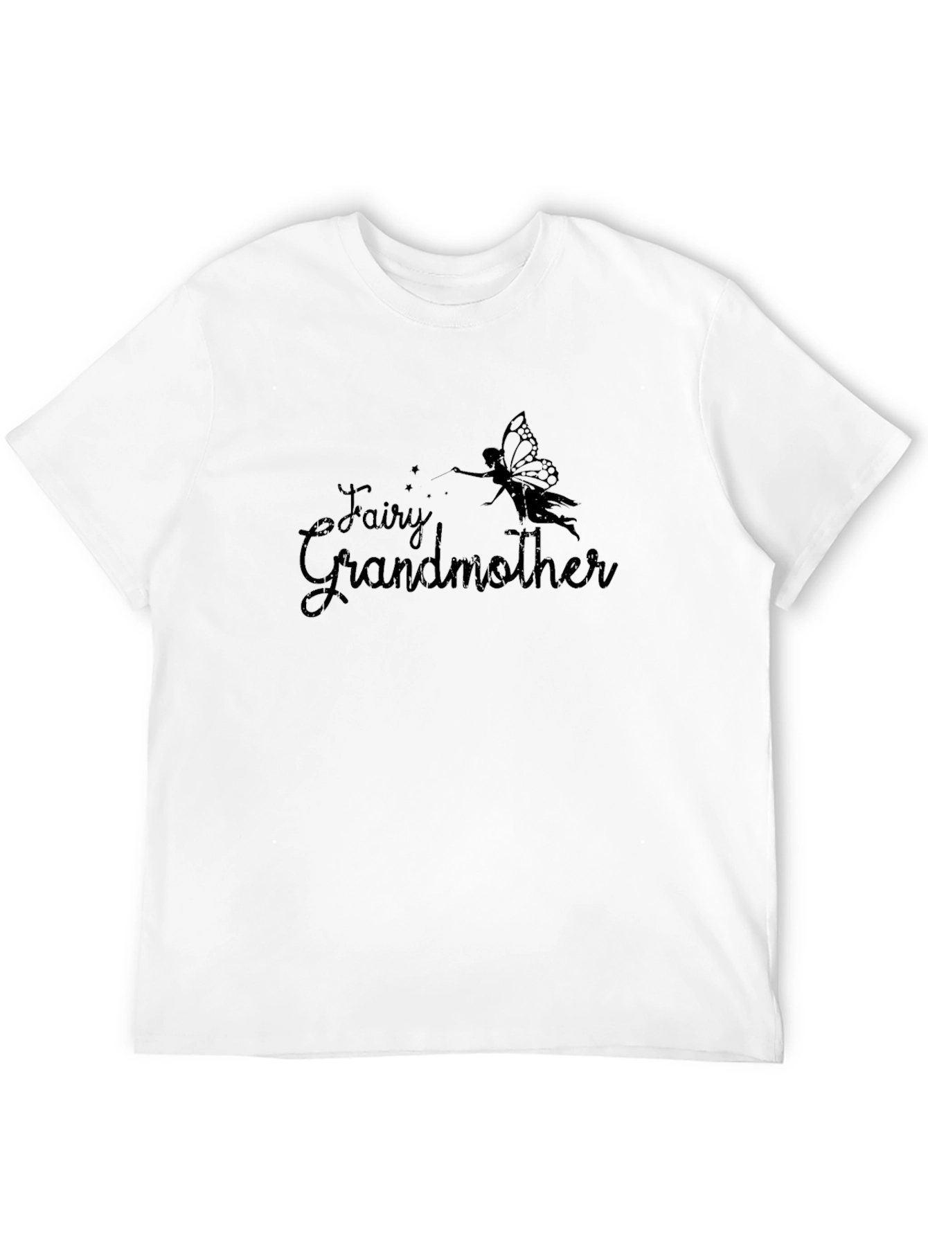 Fairy Grandmother Black T-Shirt
