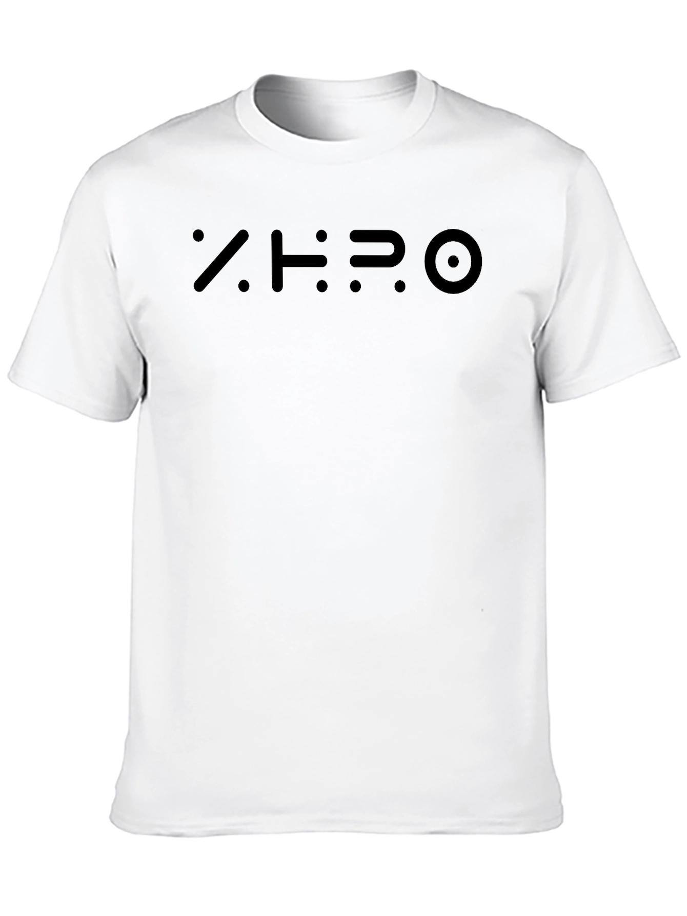 Modern Cipher Graphic Tee - Dark & Mysterious
