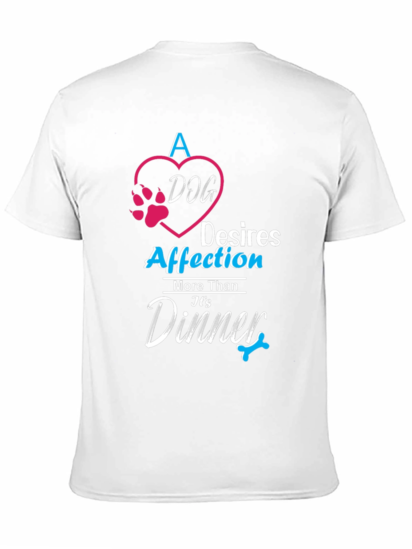 Dog Affection Black T-Shirt