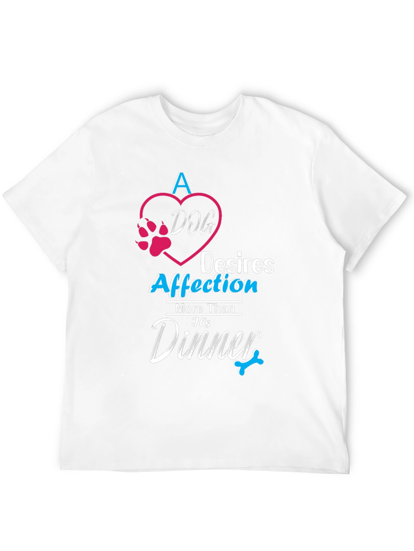 Dog Affection Black T-Shirt