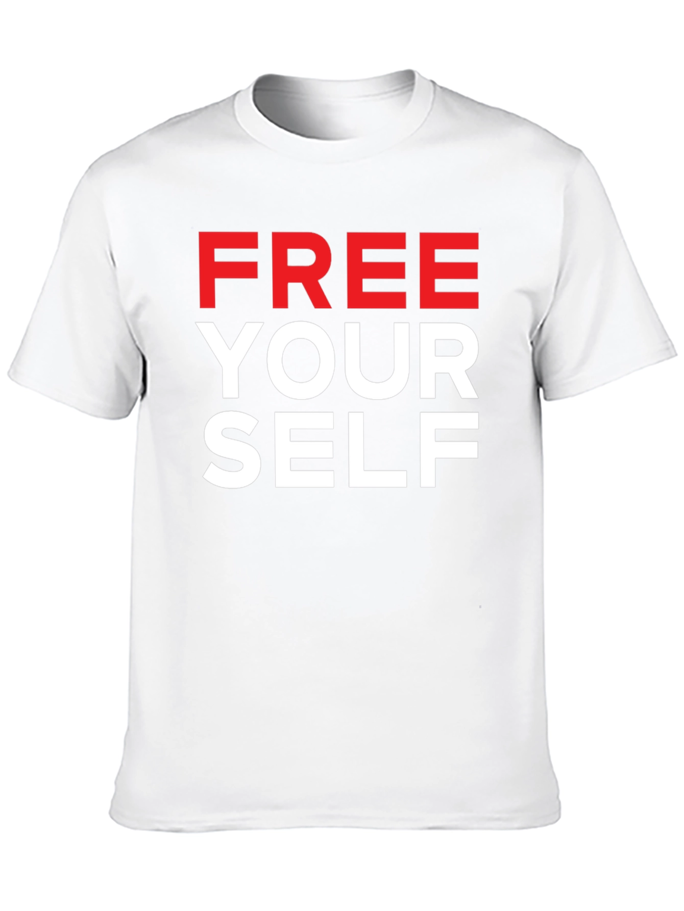 Free Yourself Graphic T-Shirt - Bold Statement Tee