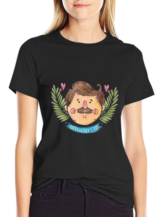 Happy Fathers Day Cartoon Dad T-Shirt