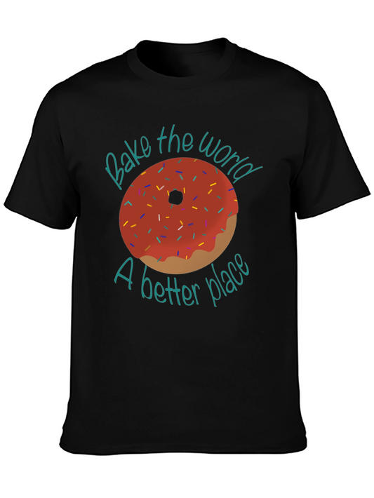 Bake the World Donut T-Shirt