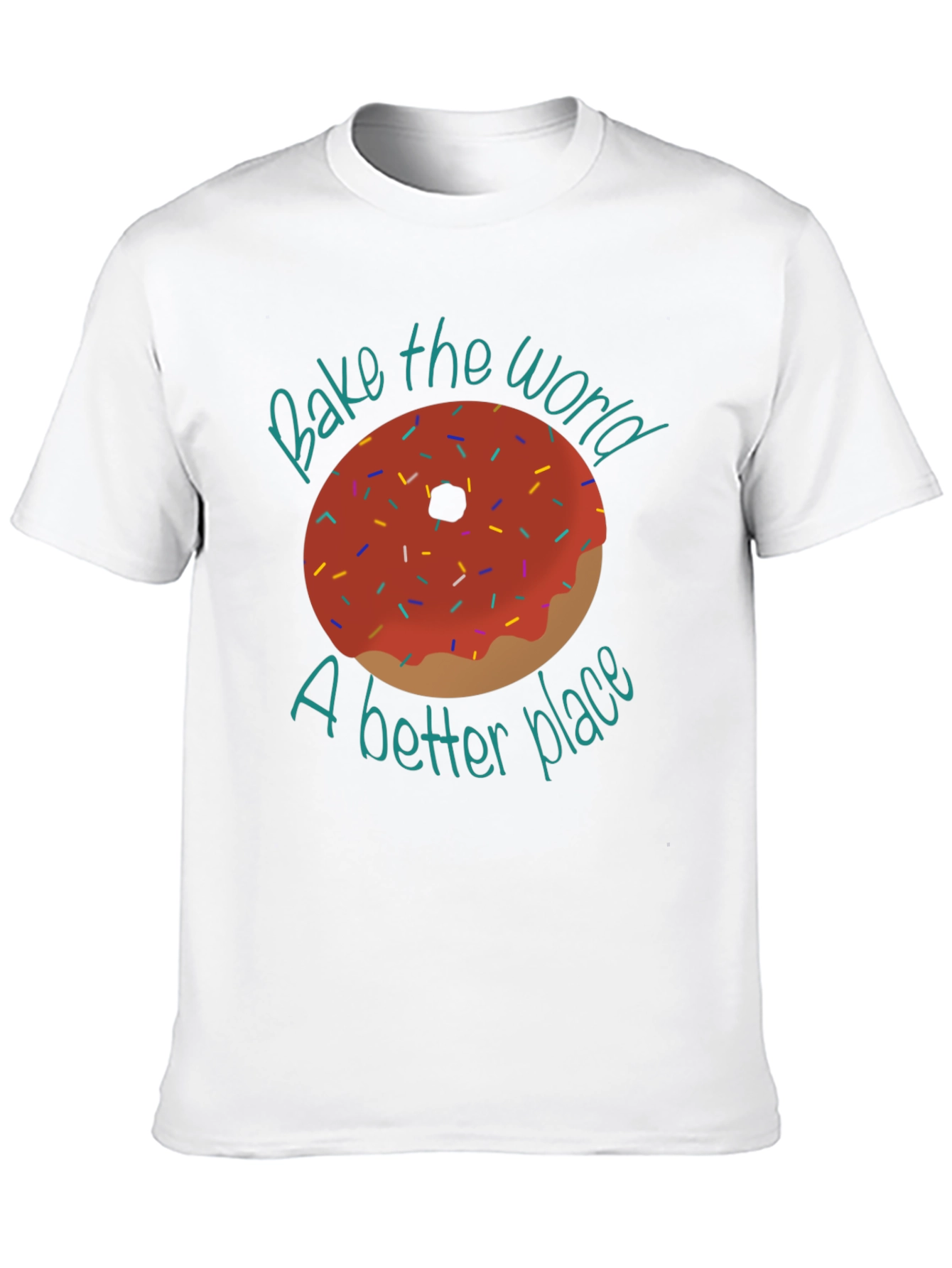 Bake the World Donut T-Shirt
