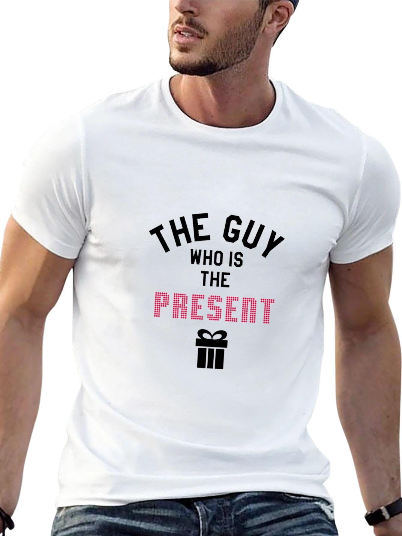The Guy Present T-Shirt - Fun Birthday Gift Tee