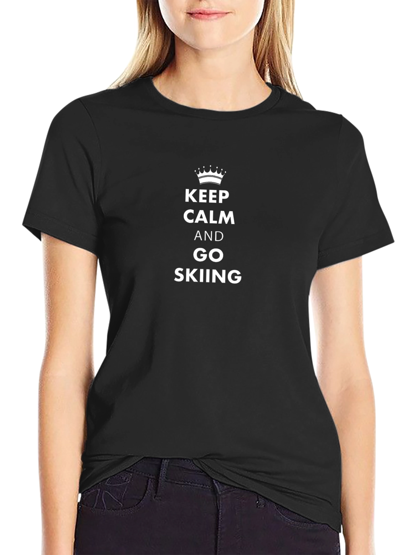 Keep Calm and Go Skiing T-Shirt