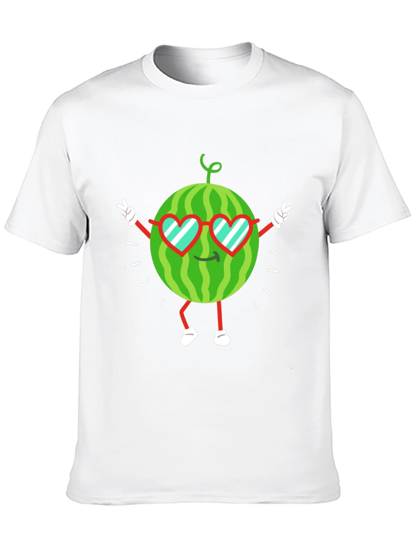 Cool Watermelon Graphic T-Shirt